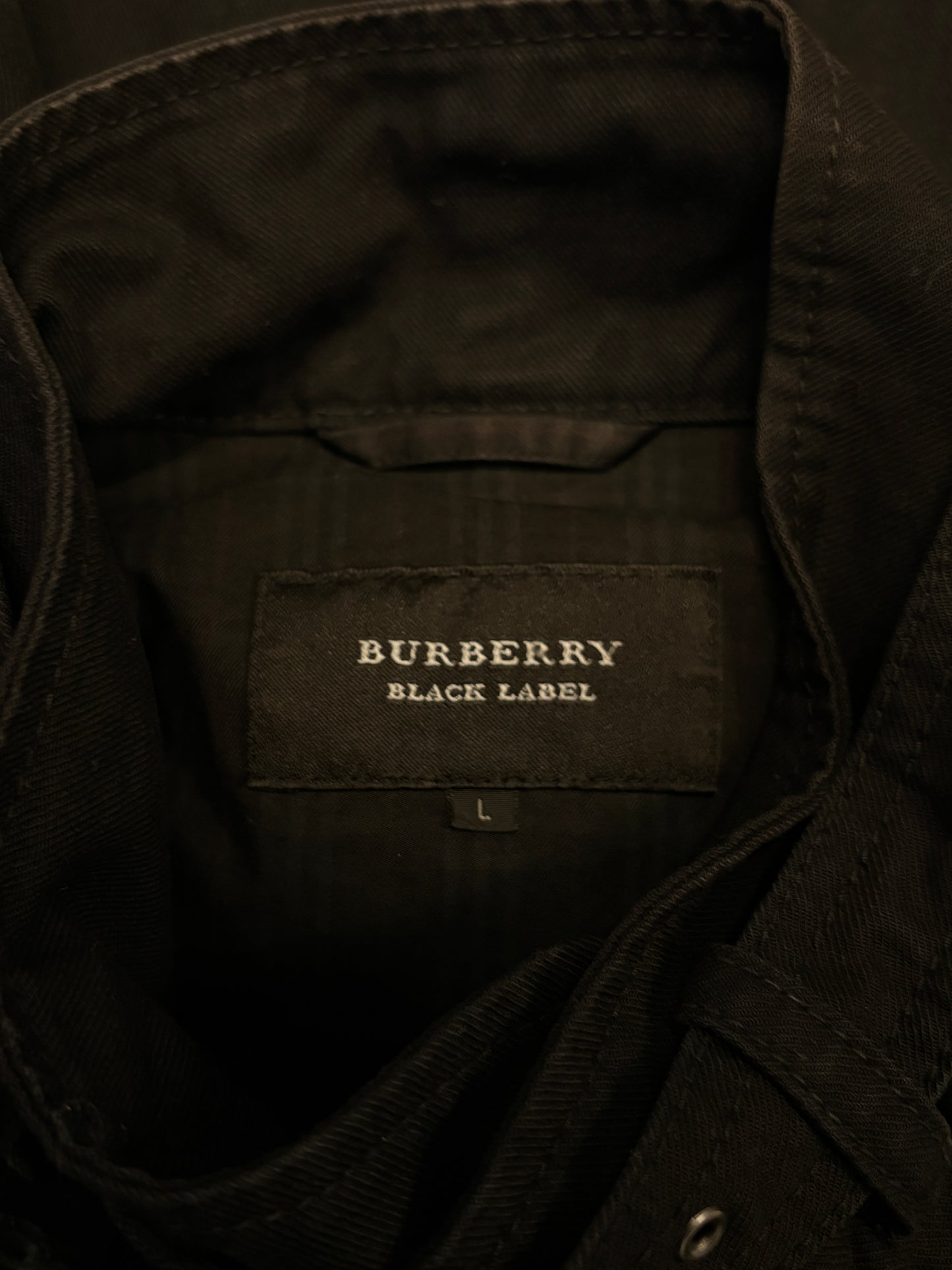 Burberry Black Label multipocket military coat