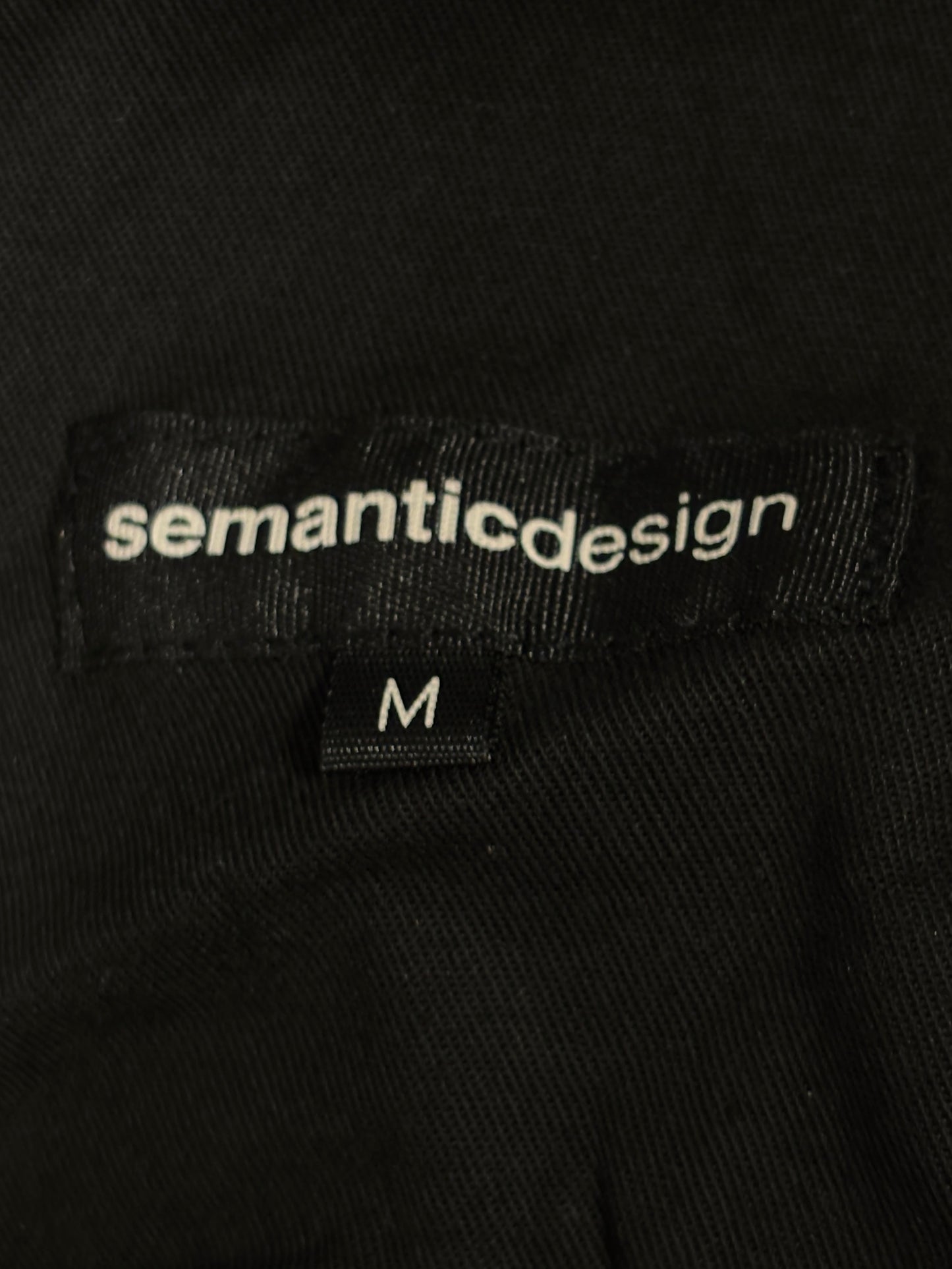 Semantic Design utility multipocket cotton cargo pants