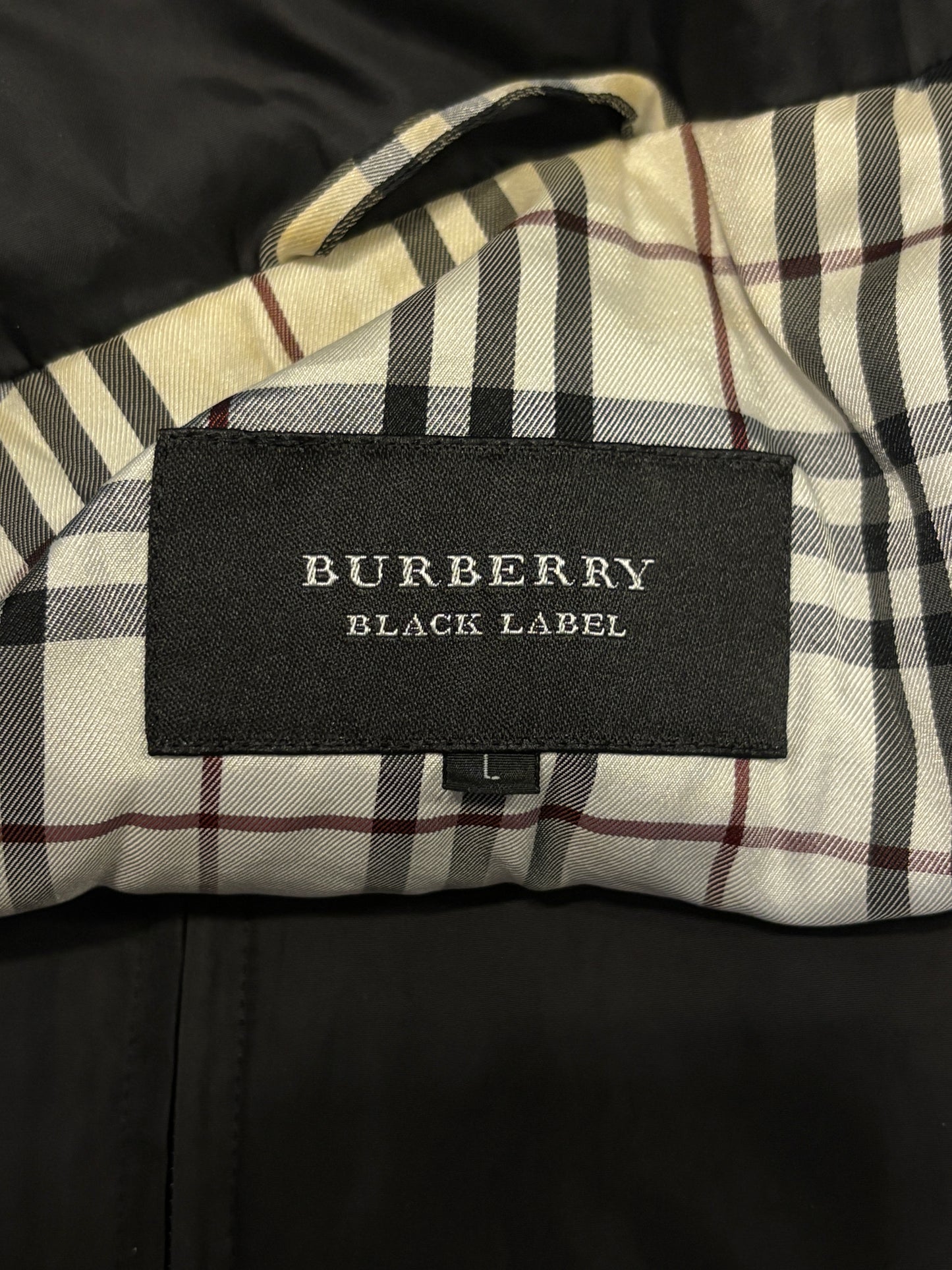Burberry Black Label lightweight nylon gilet