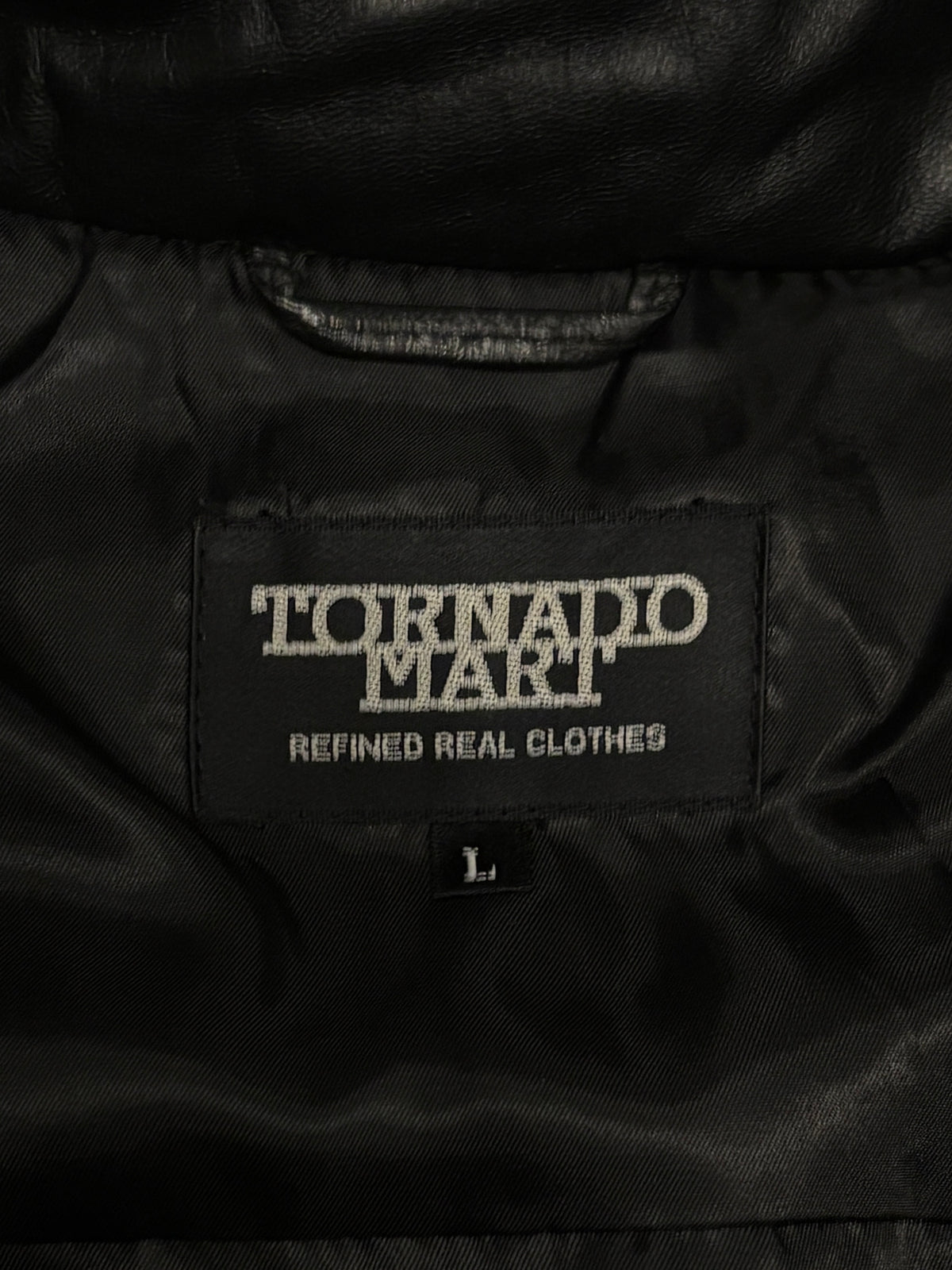 Tornado Mart sheep leather down puffer jacket