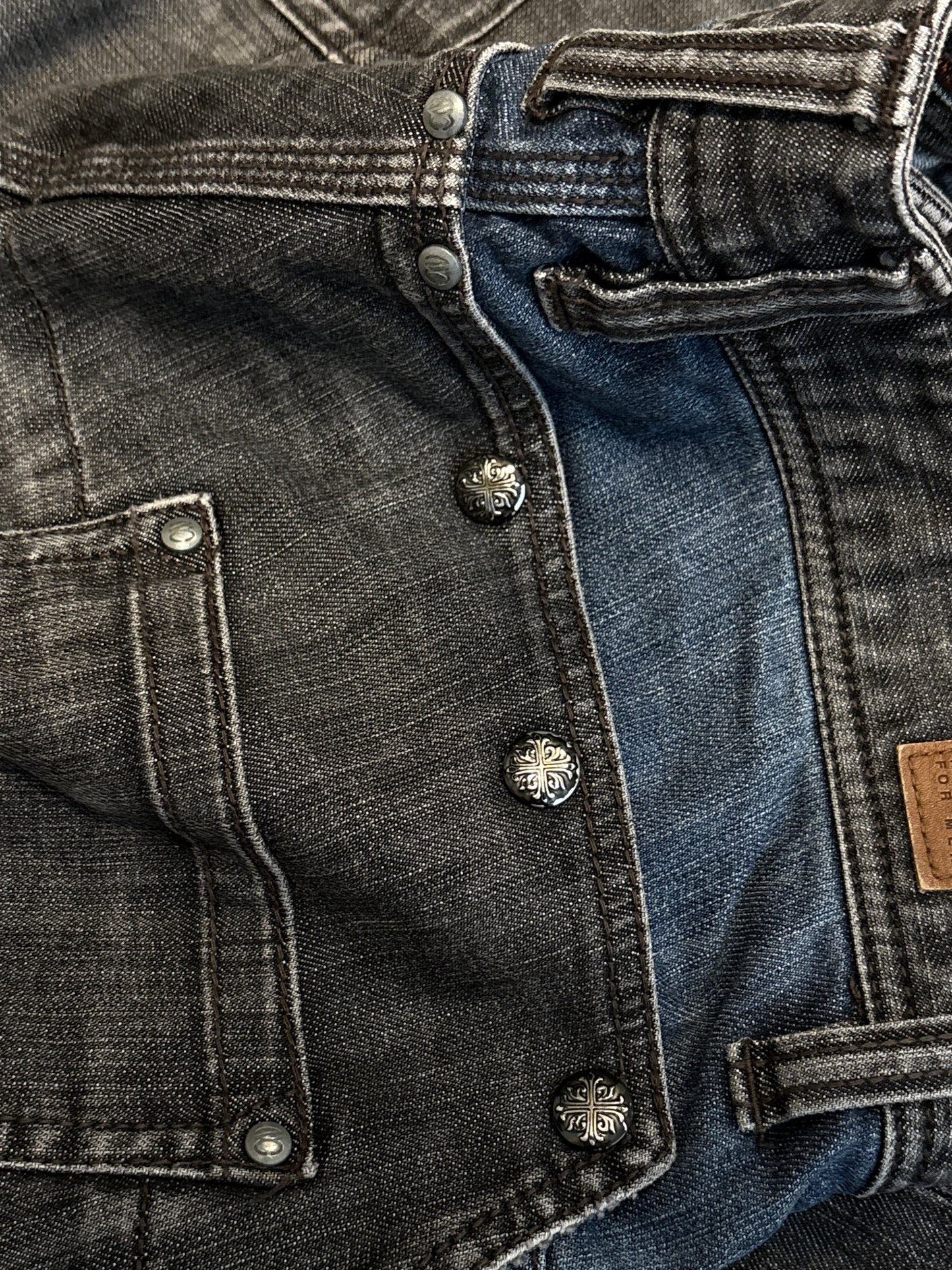 Nicole Club hybrid grey bootcut denim jeans