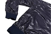 Hysteric Glamour navy skull motif windbreaker jacket