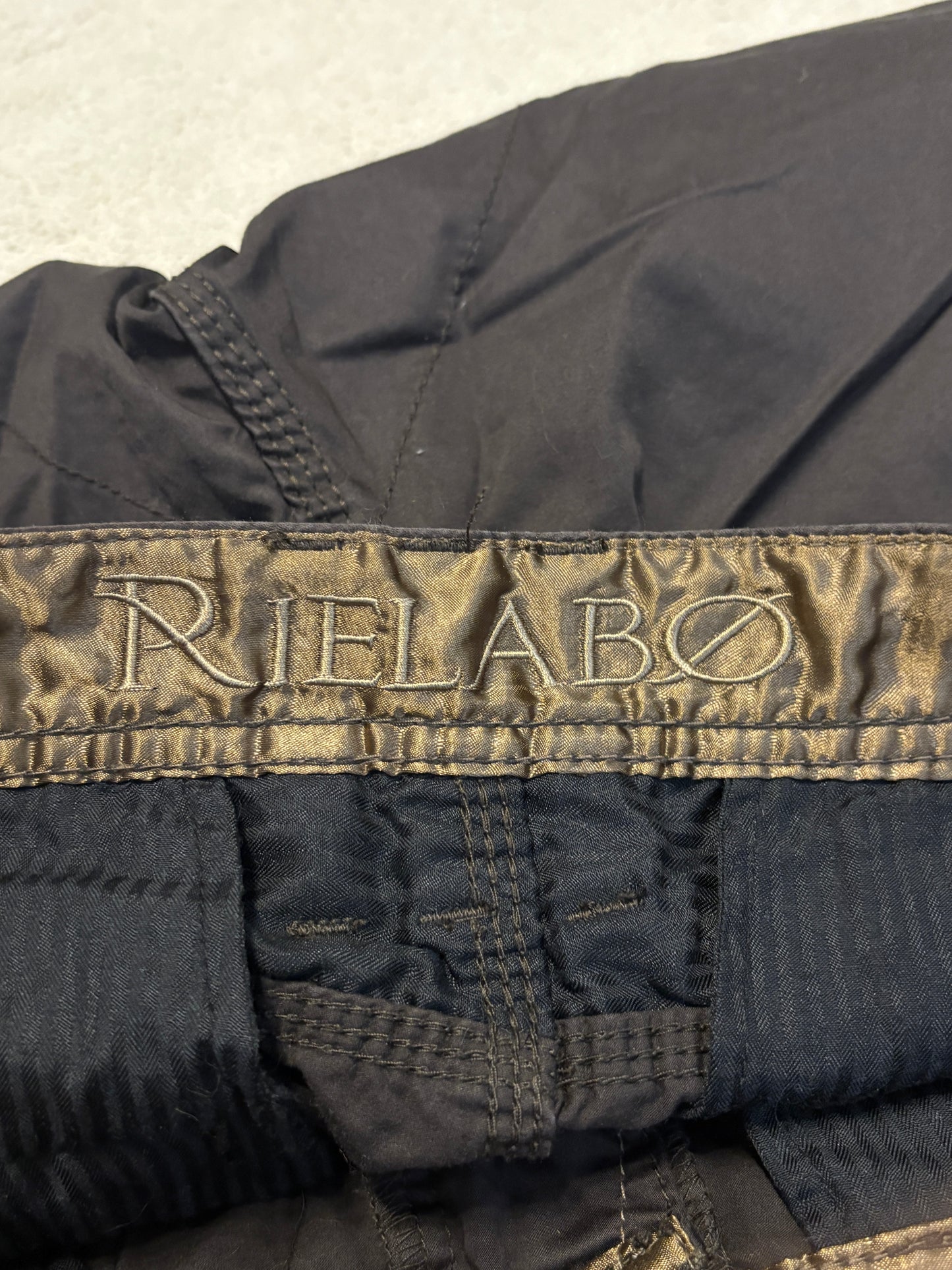 Japanese brand grey cargo utility multipocket cargo pants