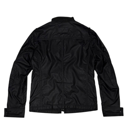 Burberry Black Label (JP exclusive line) black check windbreaker jacket