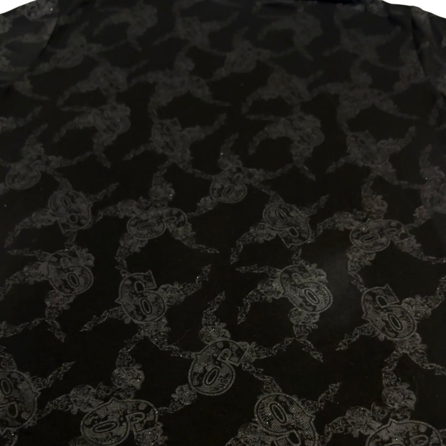 Roen 6 chain embellished v-neck T-shirt