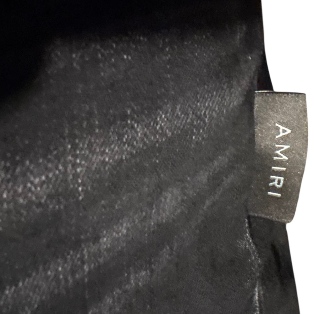 Japanese Amiri AW22 Stacked dark wash flare jeans
