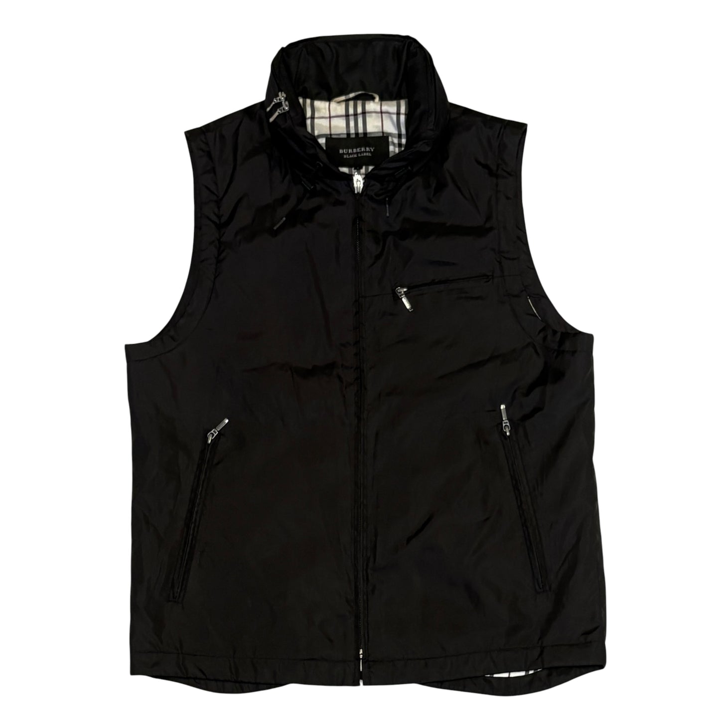 Burberry Black Label lightweight nylon gilet