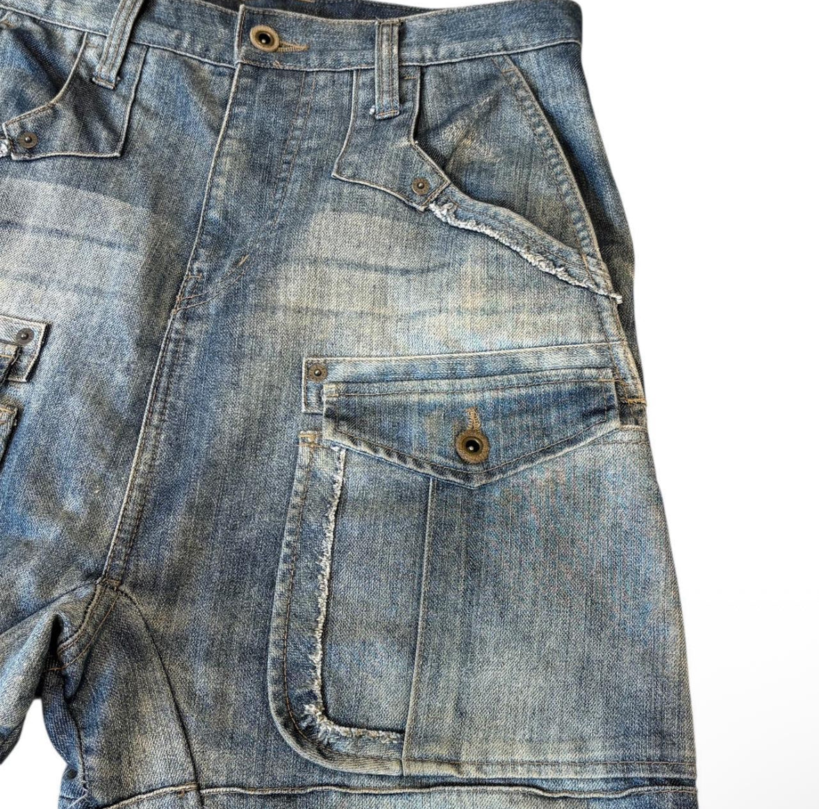 PPFM blue banana light wash jeans