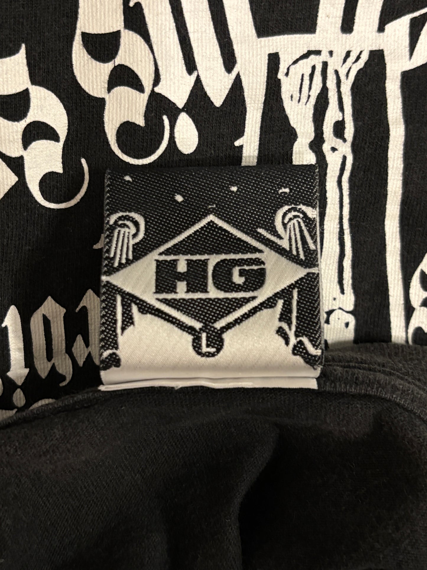 Hysteric Glamour skeleton coffin T-shirt