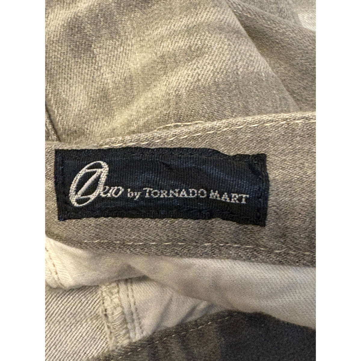Tornado Mart grey fade wash whiskered denim jeans