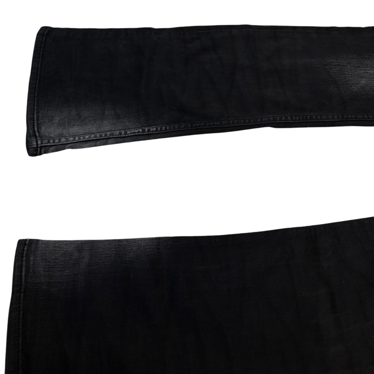 Jackrose black fade wash bootcut denim jeans