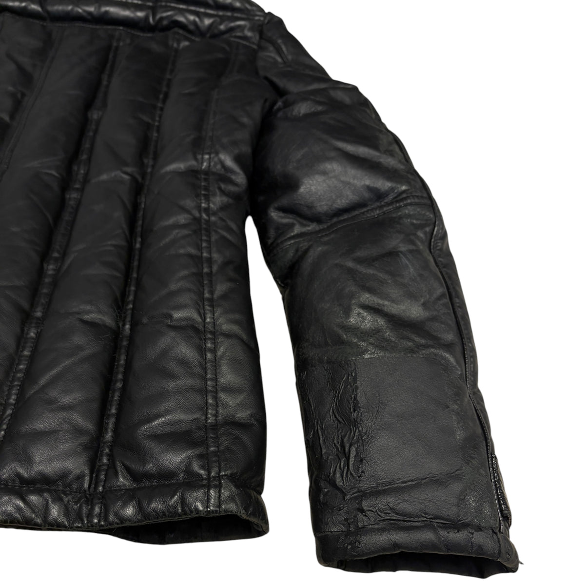 Tornado Mart sheep leather down puffer jacket