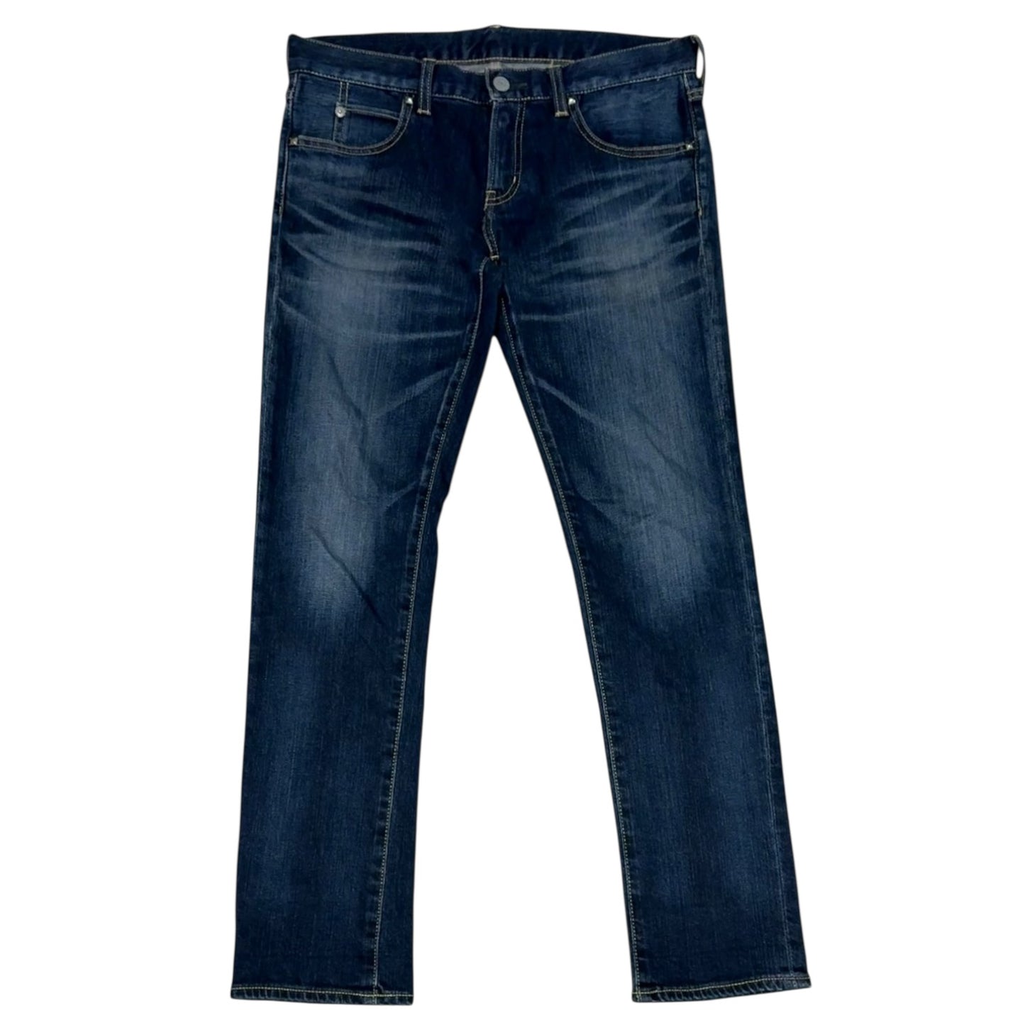 Hysteric Glamour blue fade wash jeans
