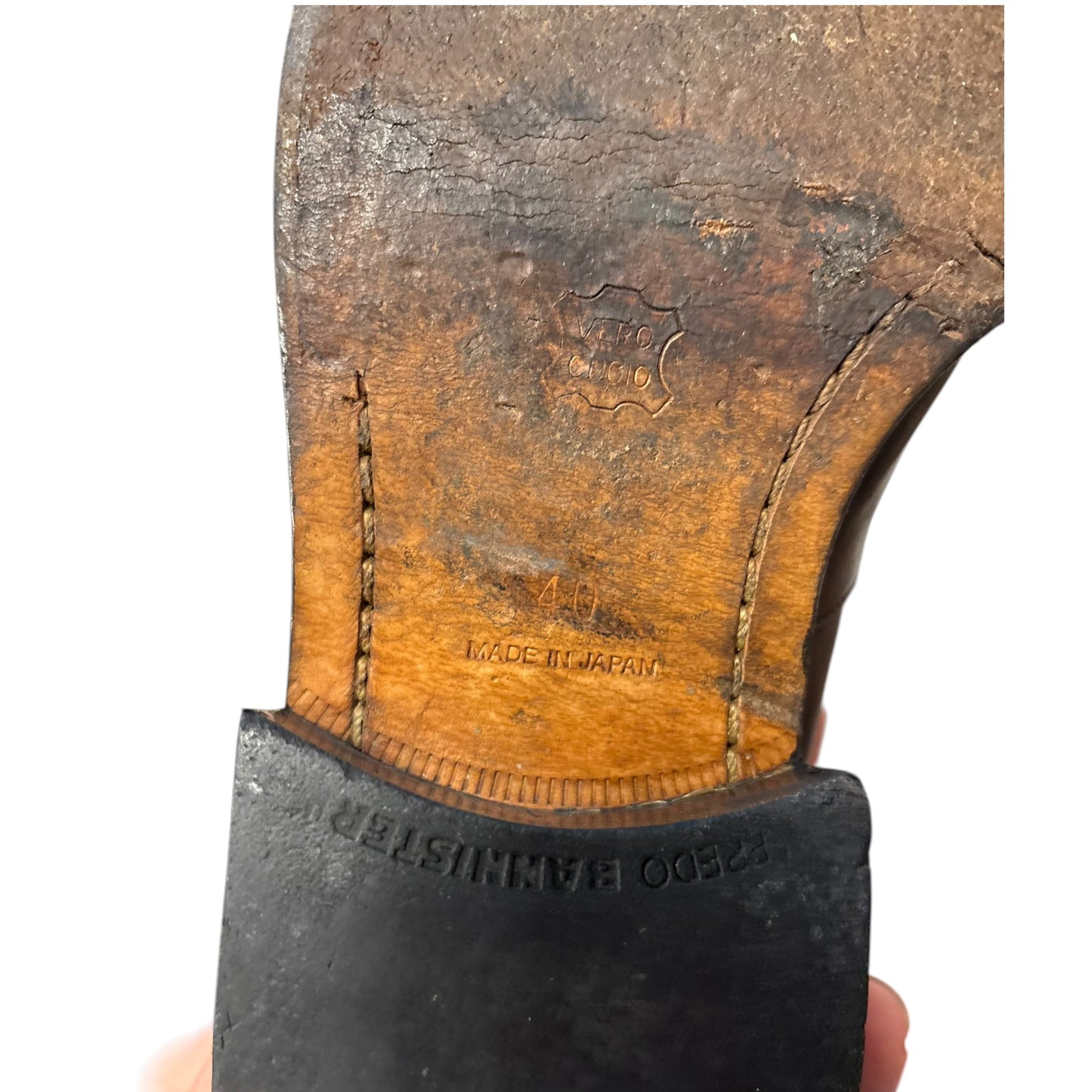 Alfredo Bannister layered crinkle effect leather side zip boots