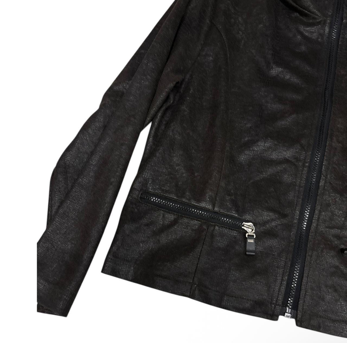 Japanese brand snake print zip jacket