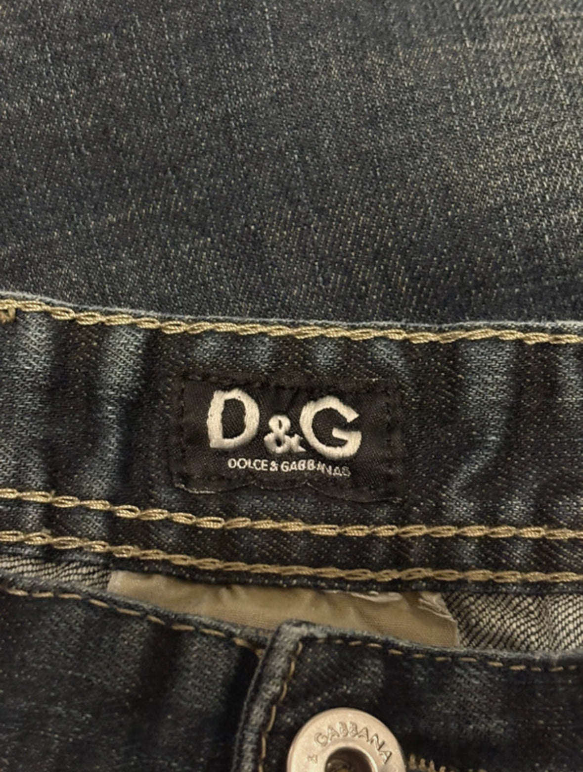Dolce & Gabbana diffusion old season blue denim jeans
