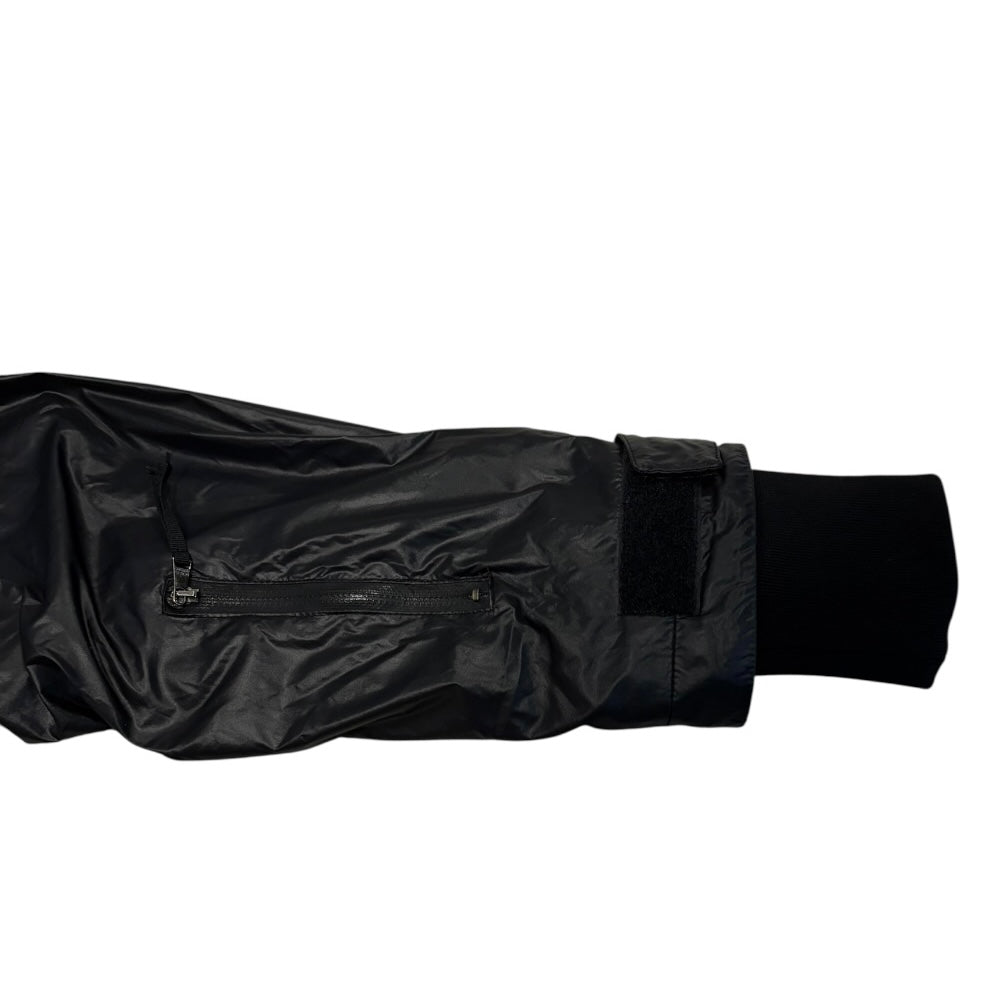 Dolce & Gabbana archived striped ski jacket w retractable bono hood