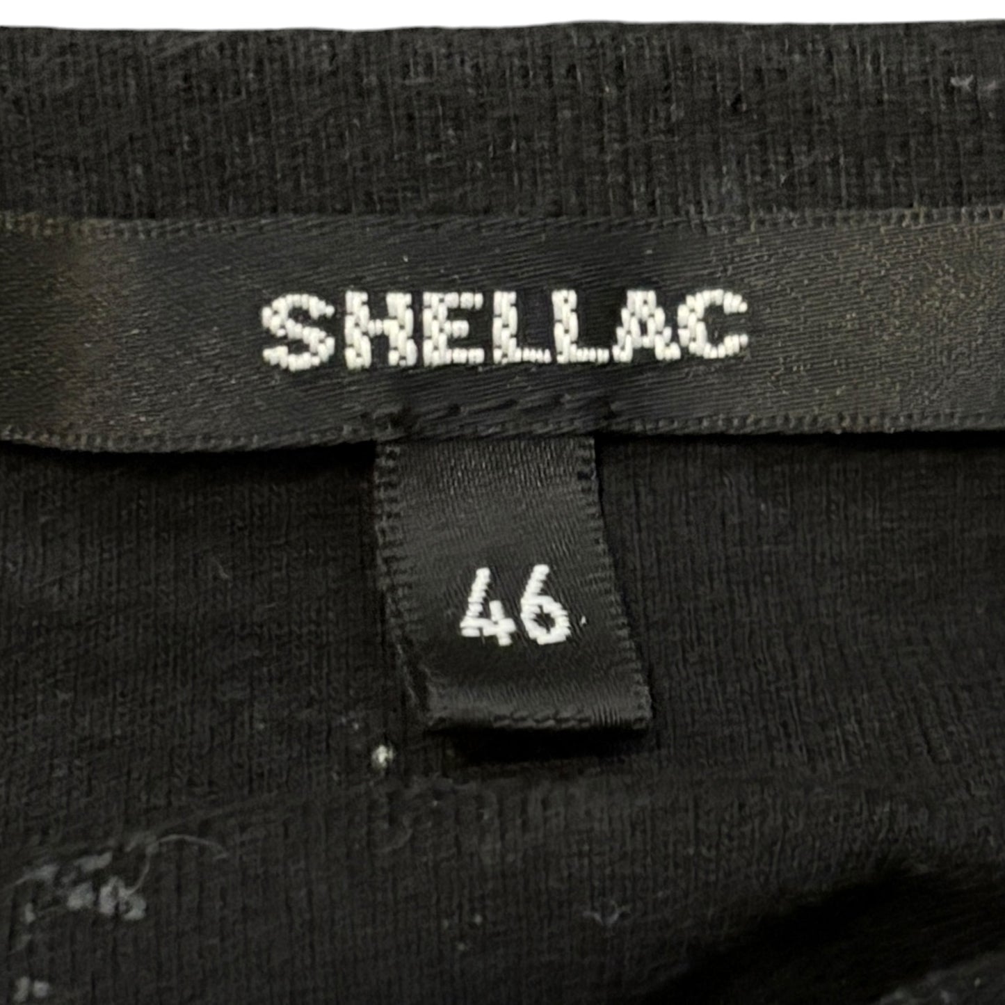 Shellac black gradient print T-shirt