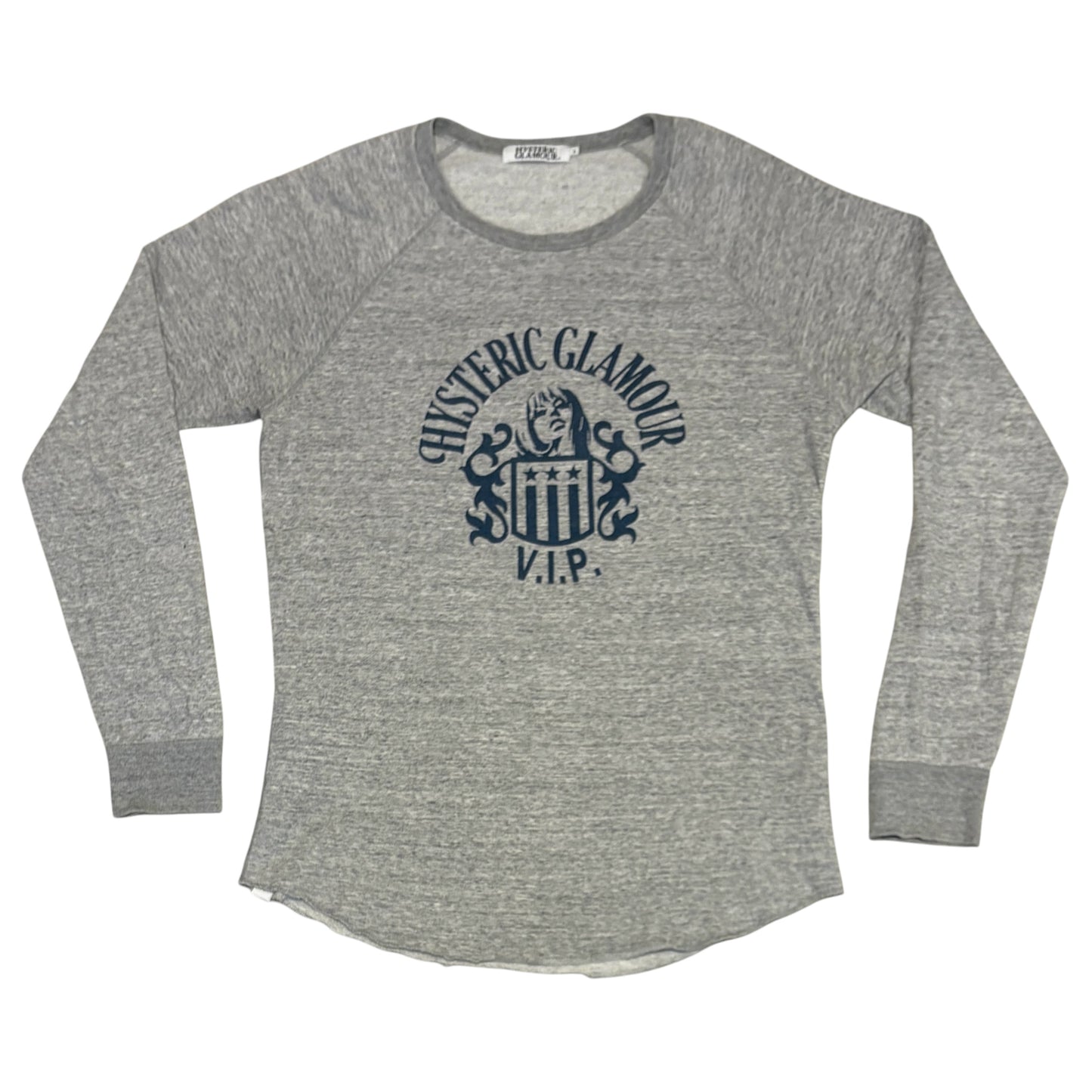 Hysteric Glamour V.I.P grey longsleeve T-shirt