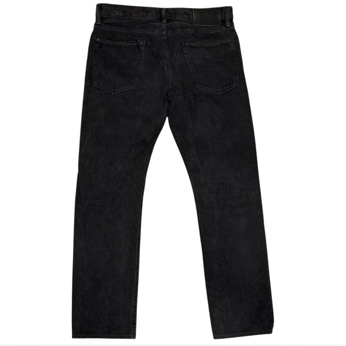 Hysteric Glamour black studded pocket charcoal wash denim jeans