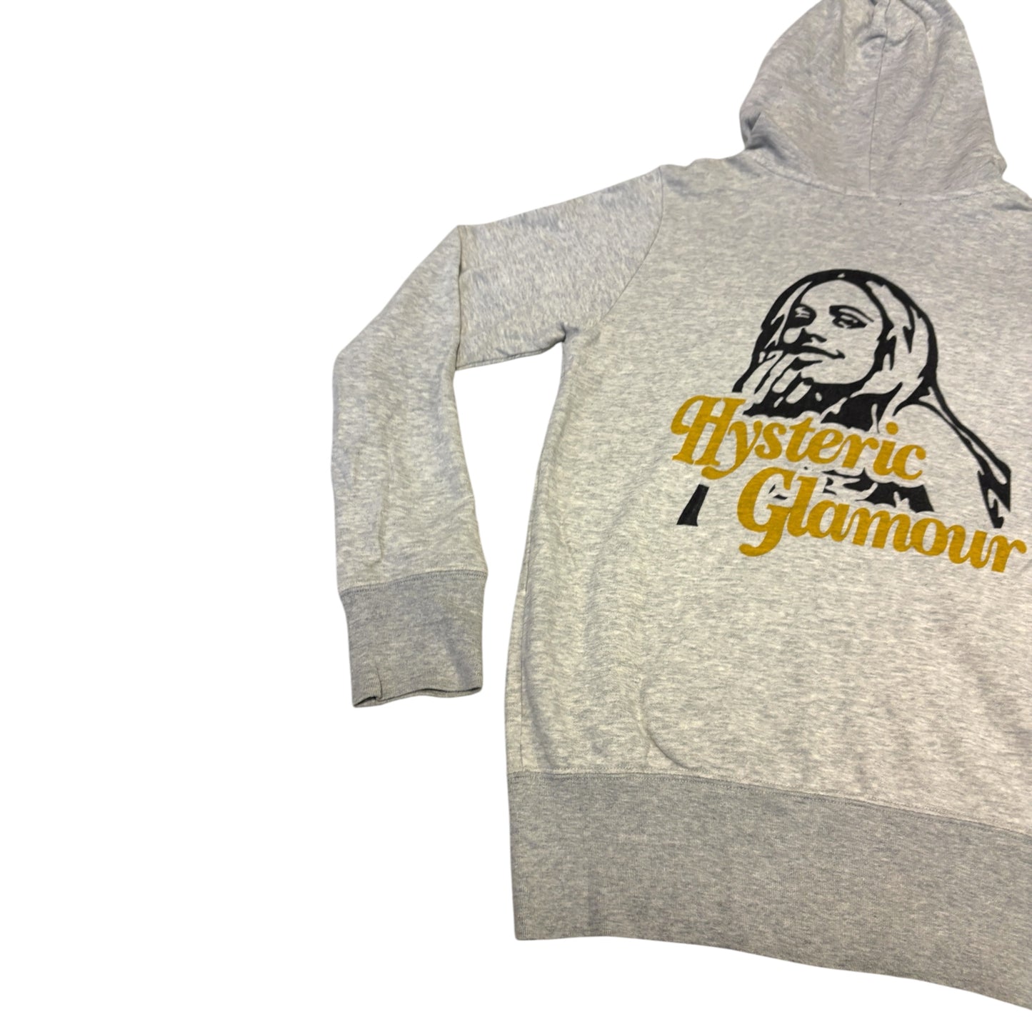 Hysteric Glamour studded grey zip hoodie