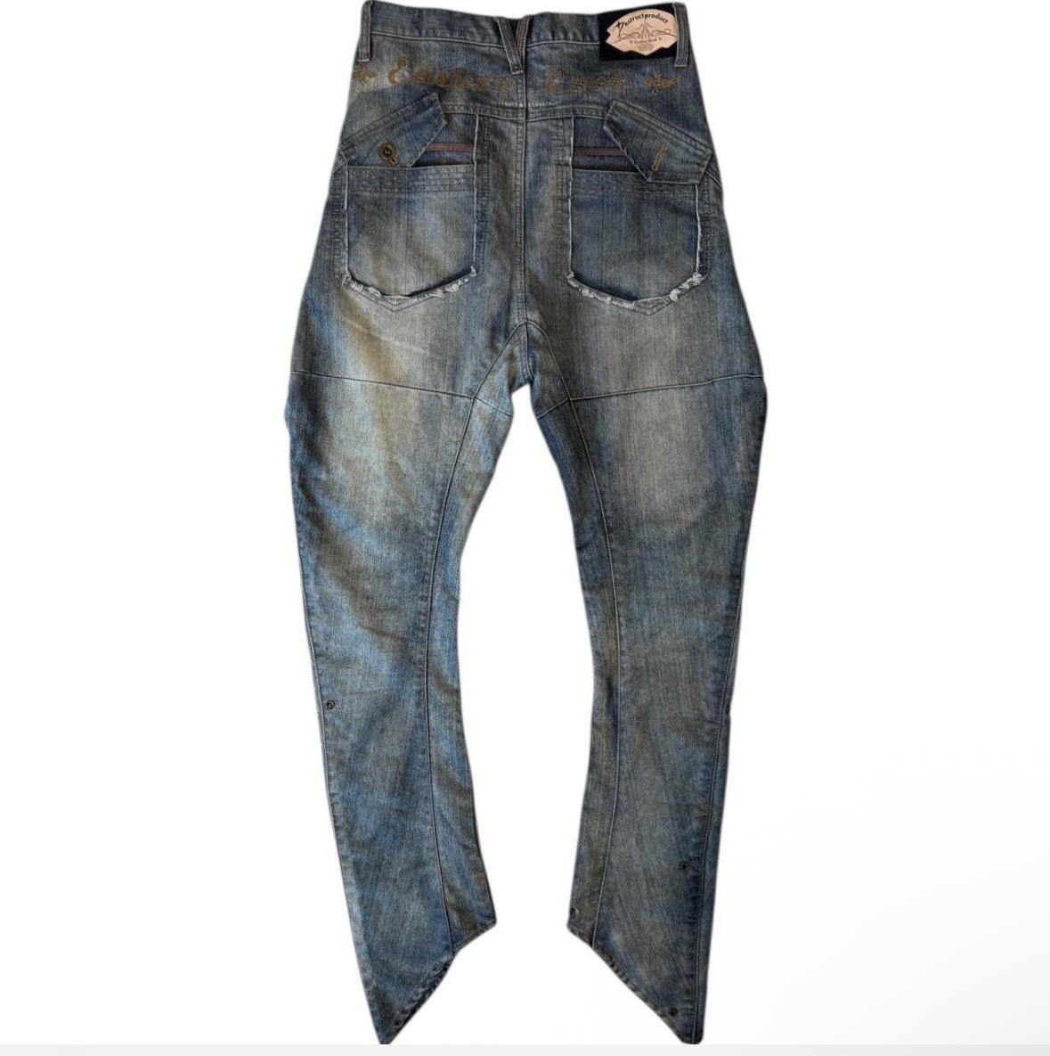 PPFM blue banana light wash jeans