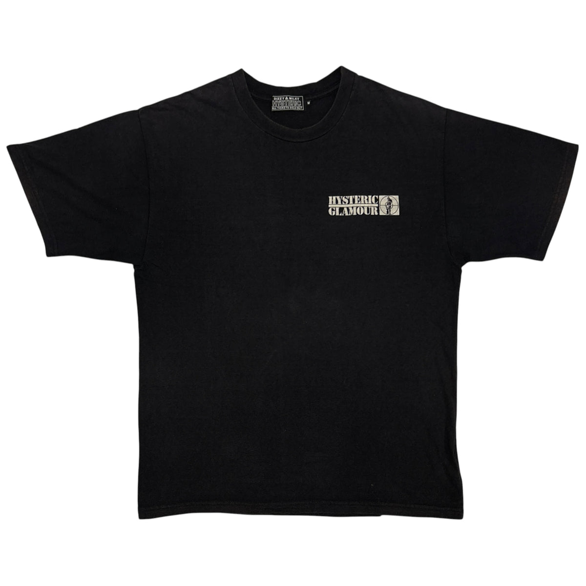 Hysteric Glamour black crosshair woman T-shirt