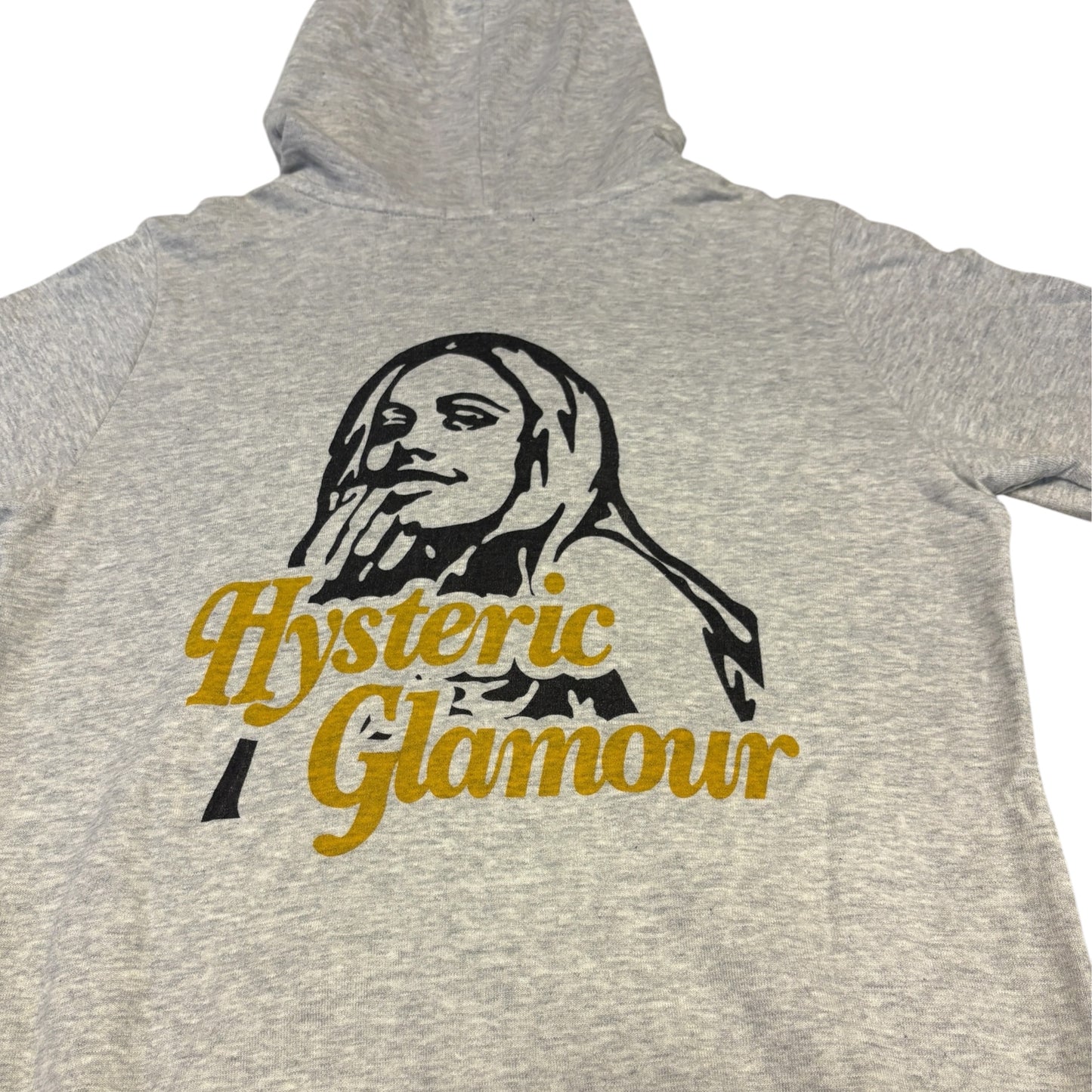 Hysteric Glamour studded grey zip hoodie
