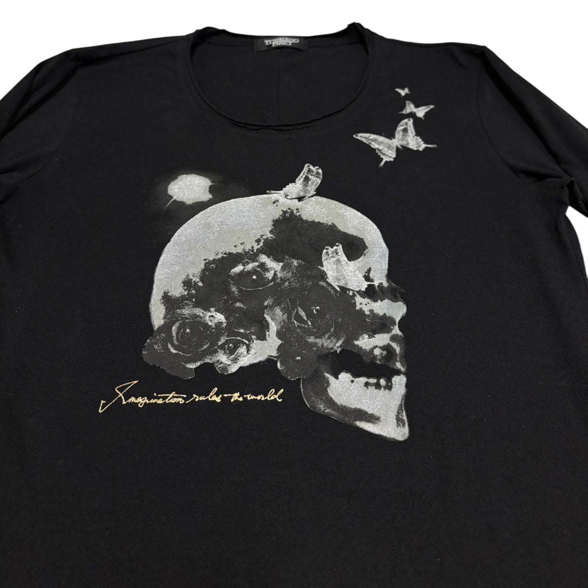 Tornado Mart black skull longsleeve T-shirt