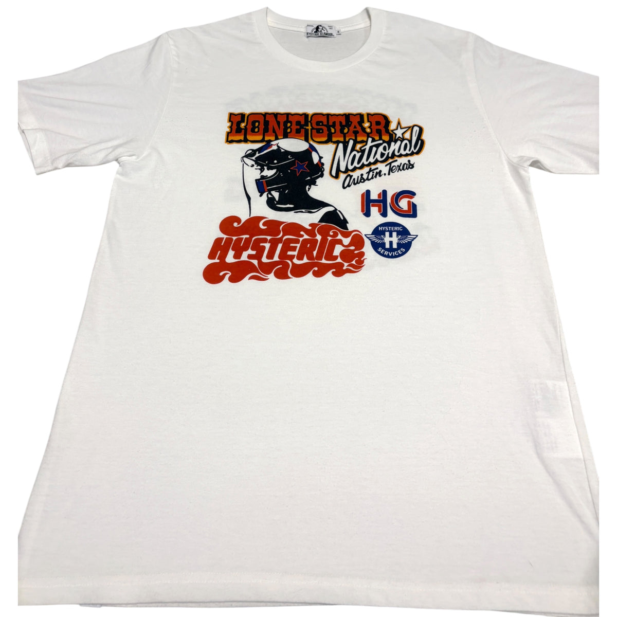 Hysteric Glamour ‘Lonestar’ white graphic  T-shirt