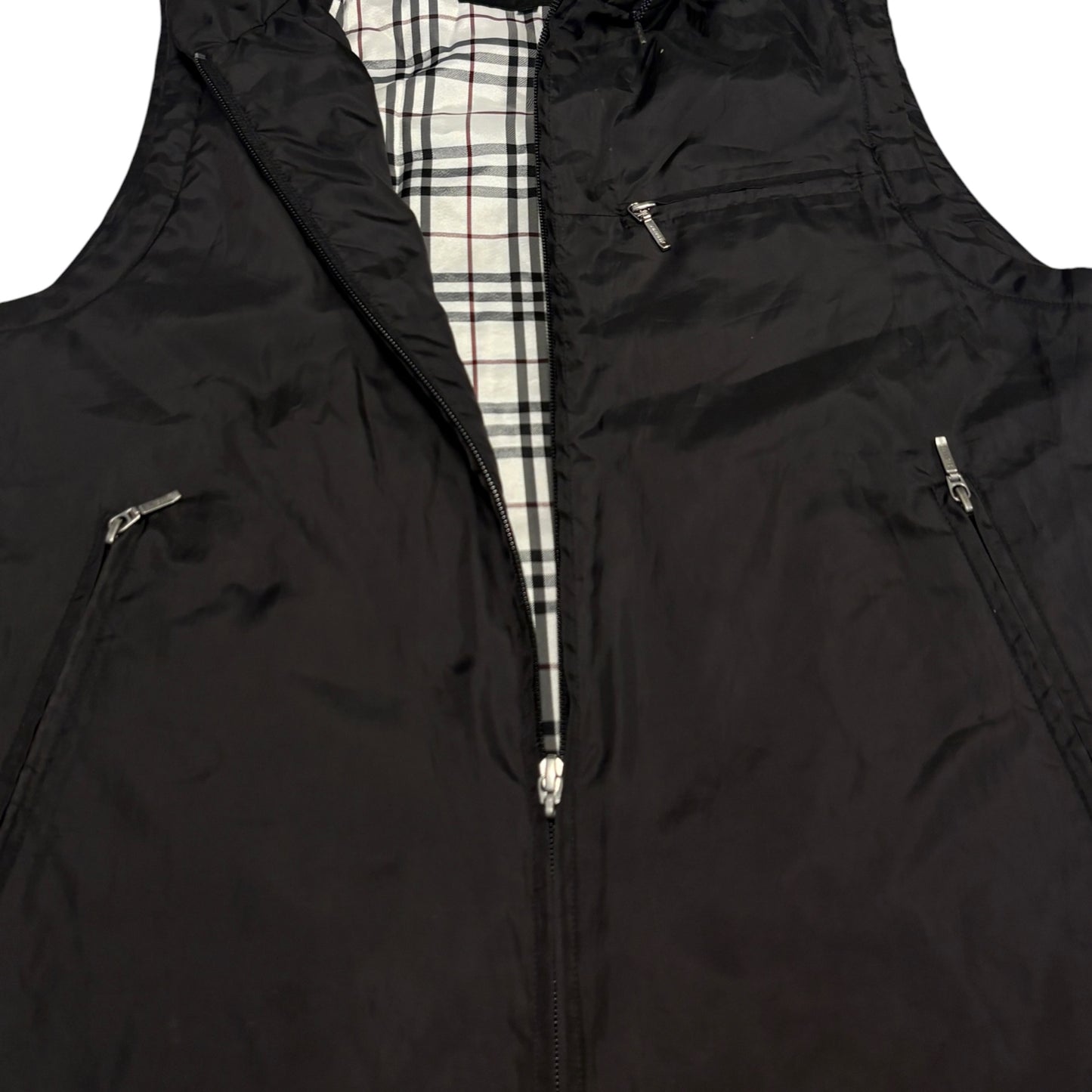 Burberry Black Label lightweight nylon gilet