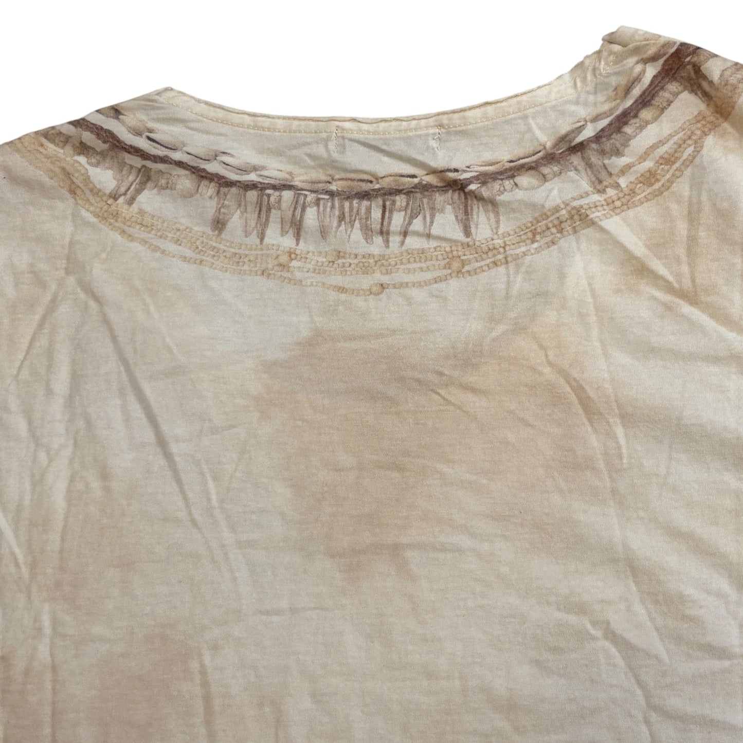 Goa tribal feather necklace T-shirt