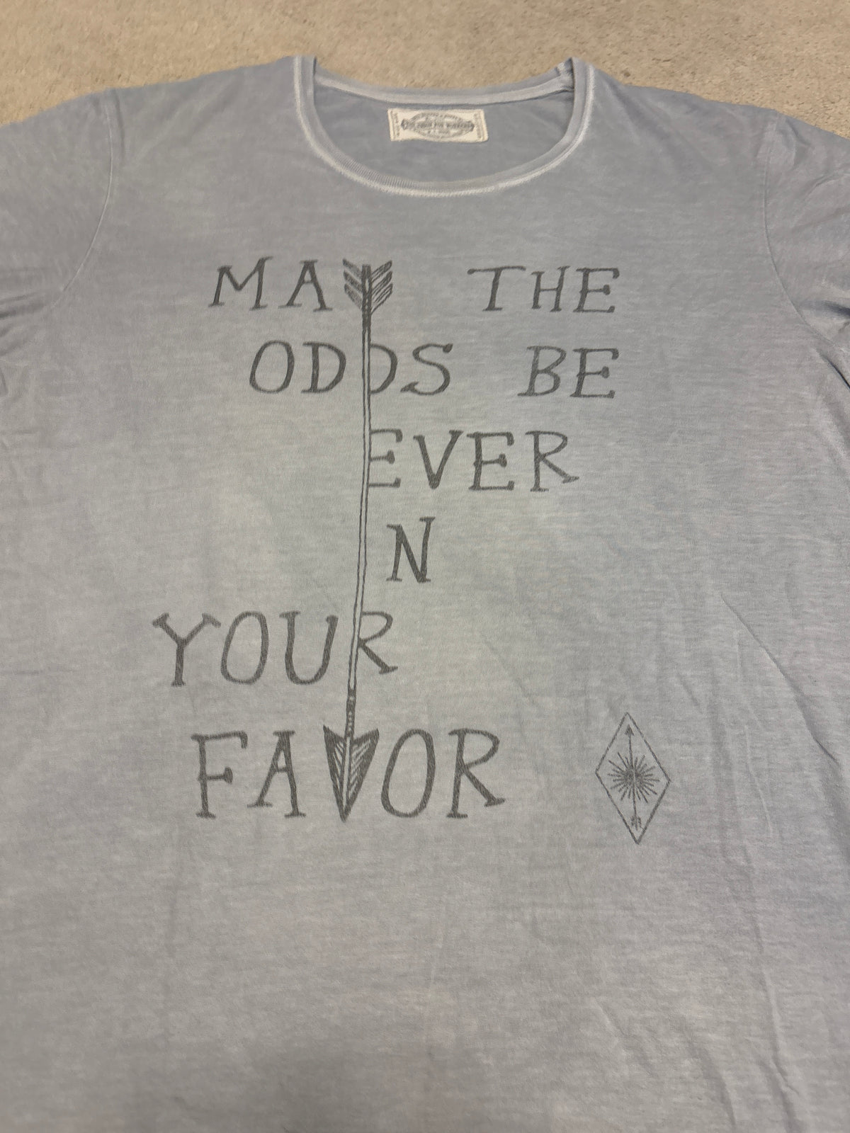 Goa light blue lucky arrow T-shirt