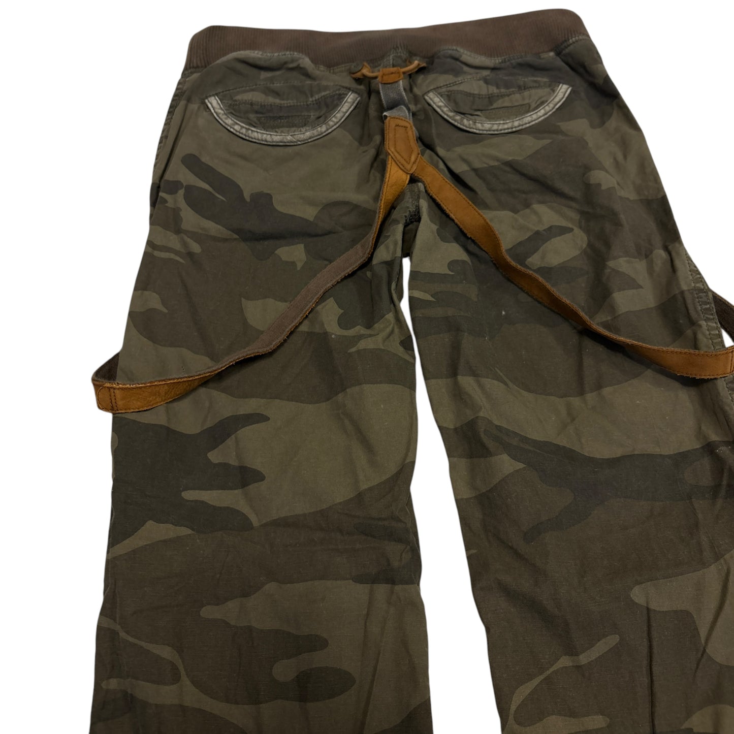 Goa camo parachute suspender cargo pants