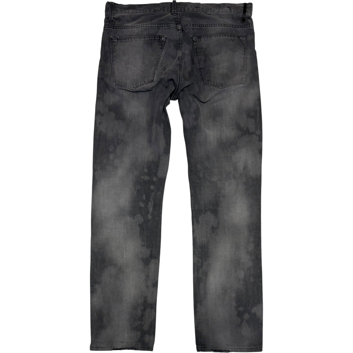 Helmut Lang ‘dark bleach’ 90s acid wash denim, made in USA