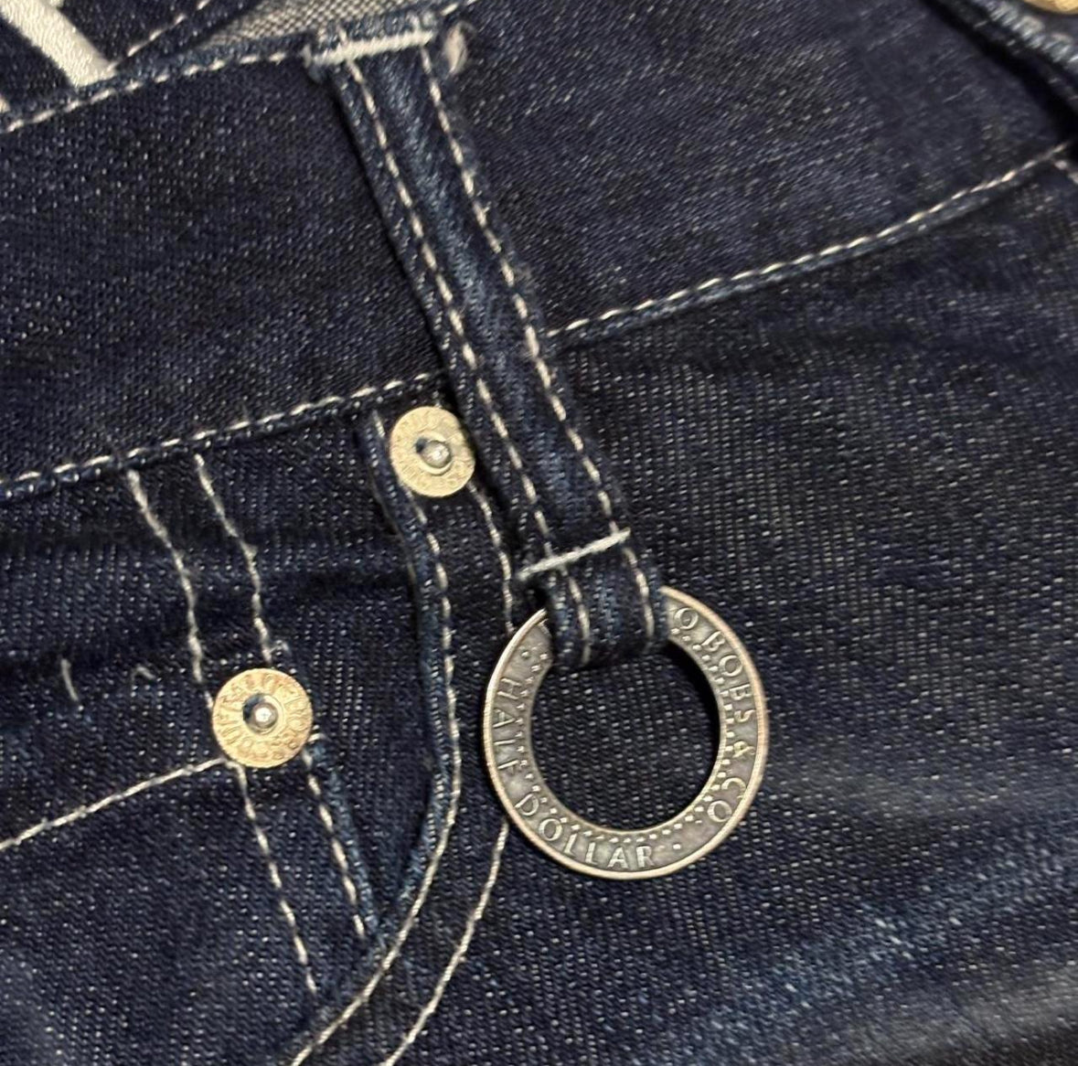 Buffalo Bobs blue gradient wash denim jeans