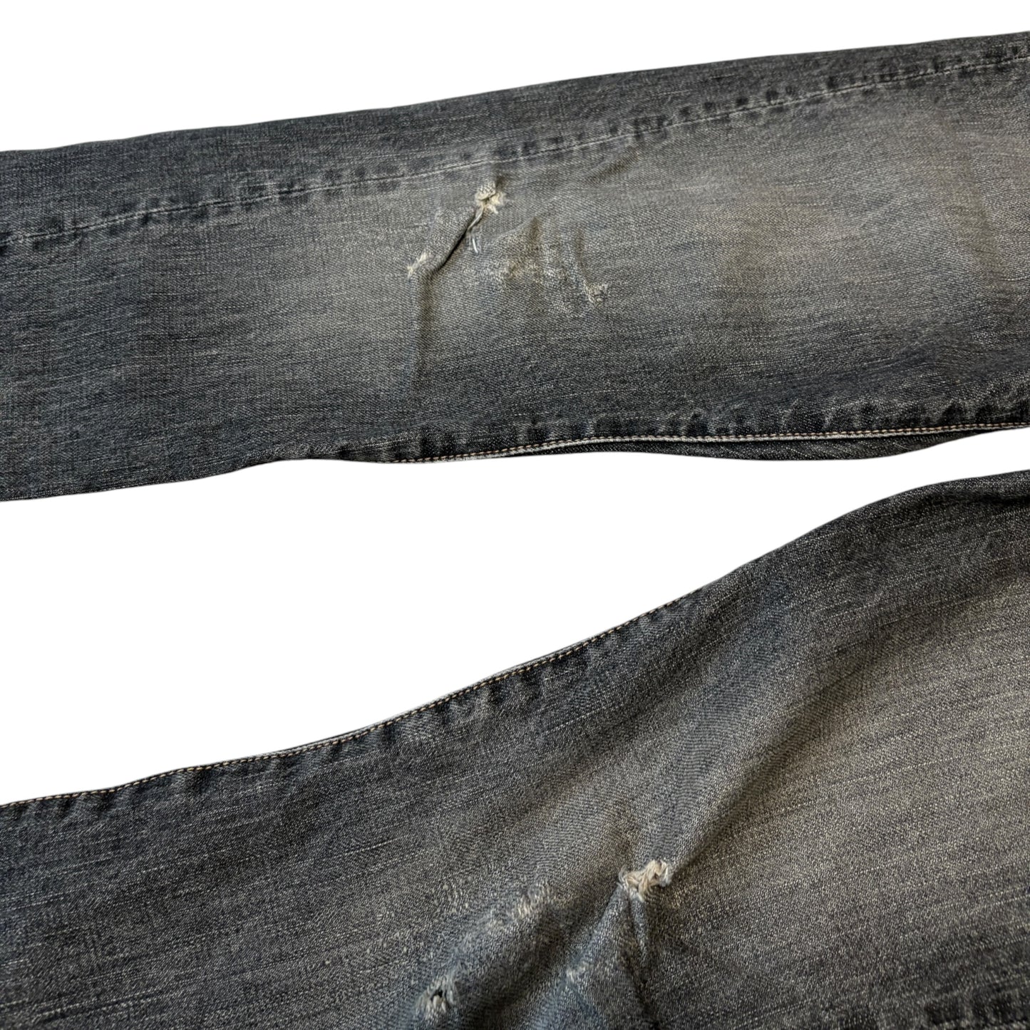 Hysteric Glamour grey studded denim jeans