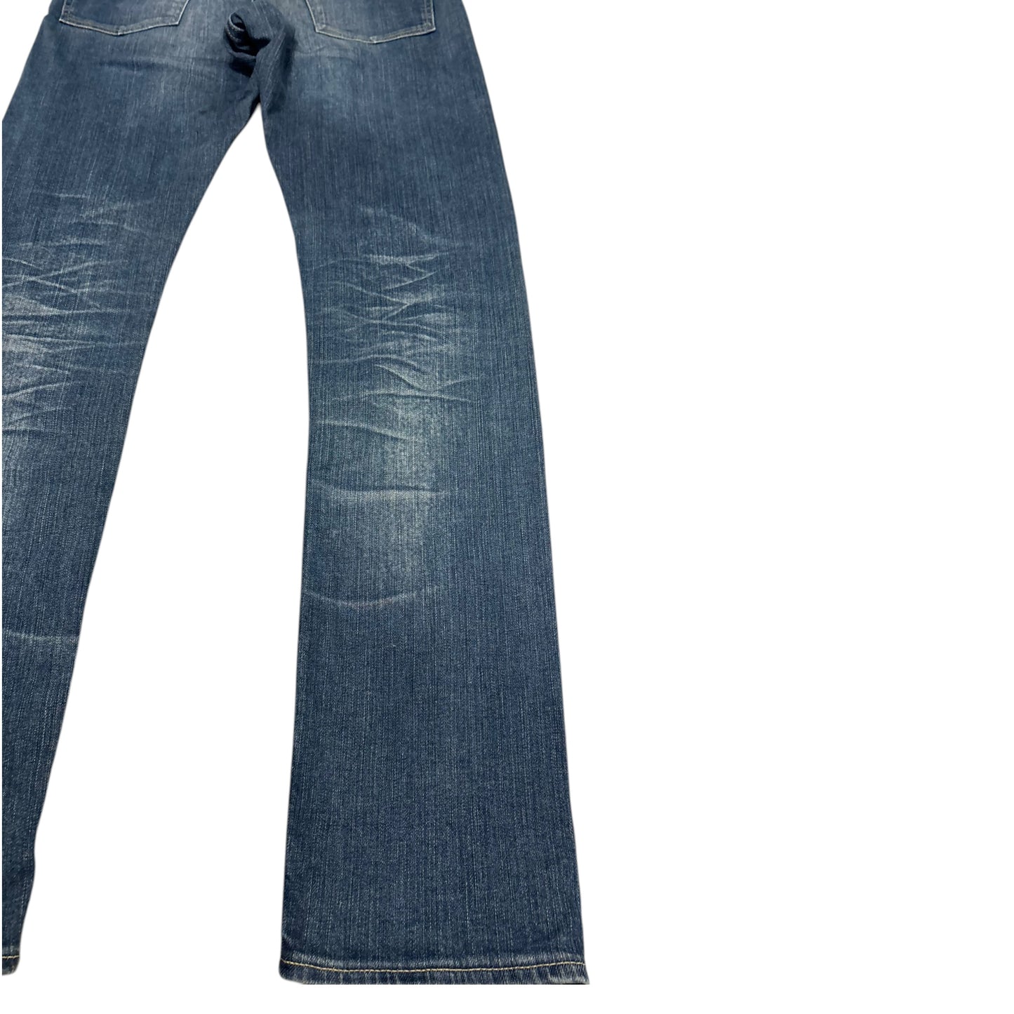 Hysteric Glamour 'V.I.P Club' fade wash studded pocket denim jeans