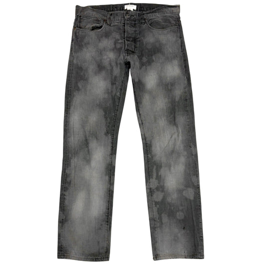 Helmut Lang ‘dark bleach’ 90s acid wash denim, made in USA