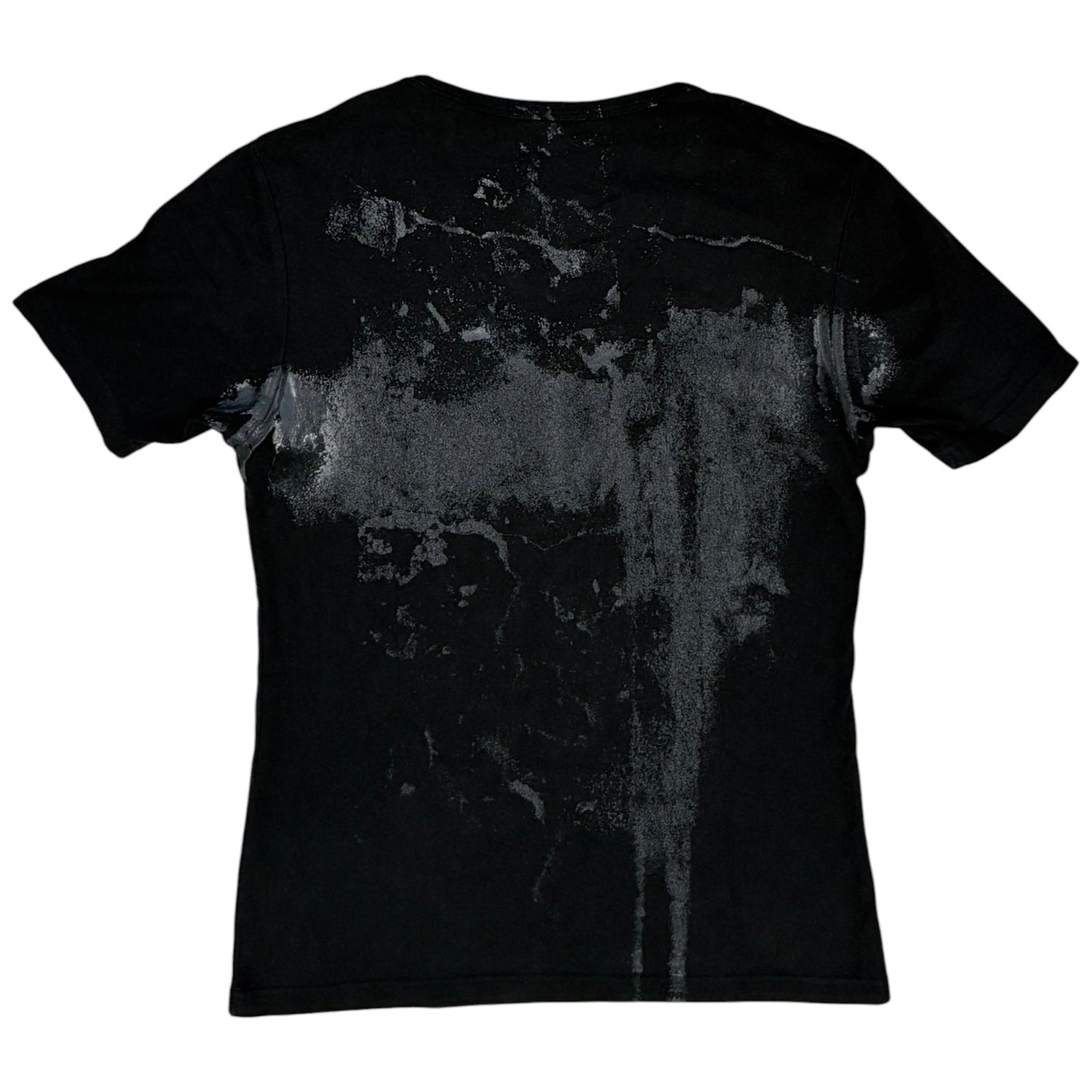 Shellac black gradient print T-shirt