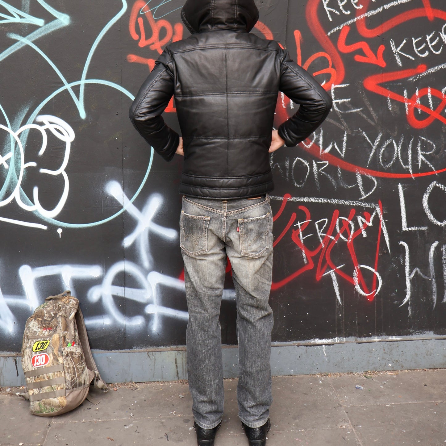 Edwin 503 Straight cut denim grey gradient jeans