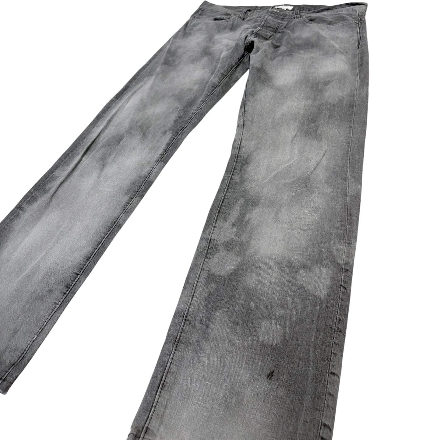 Helmut Lang ‘dark bleach’ 90s acid wash denim, made in USA