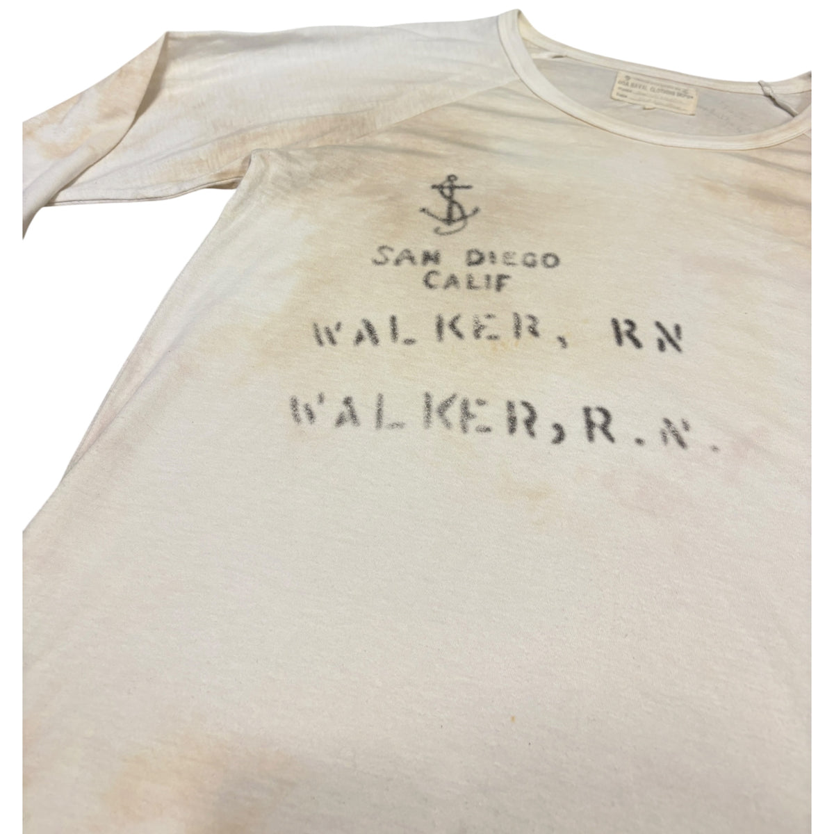 Goa light sunfade wash naval longsleeve T-shirt