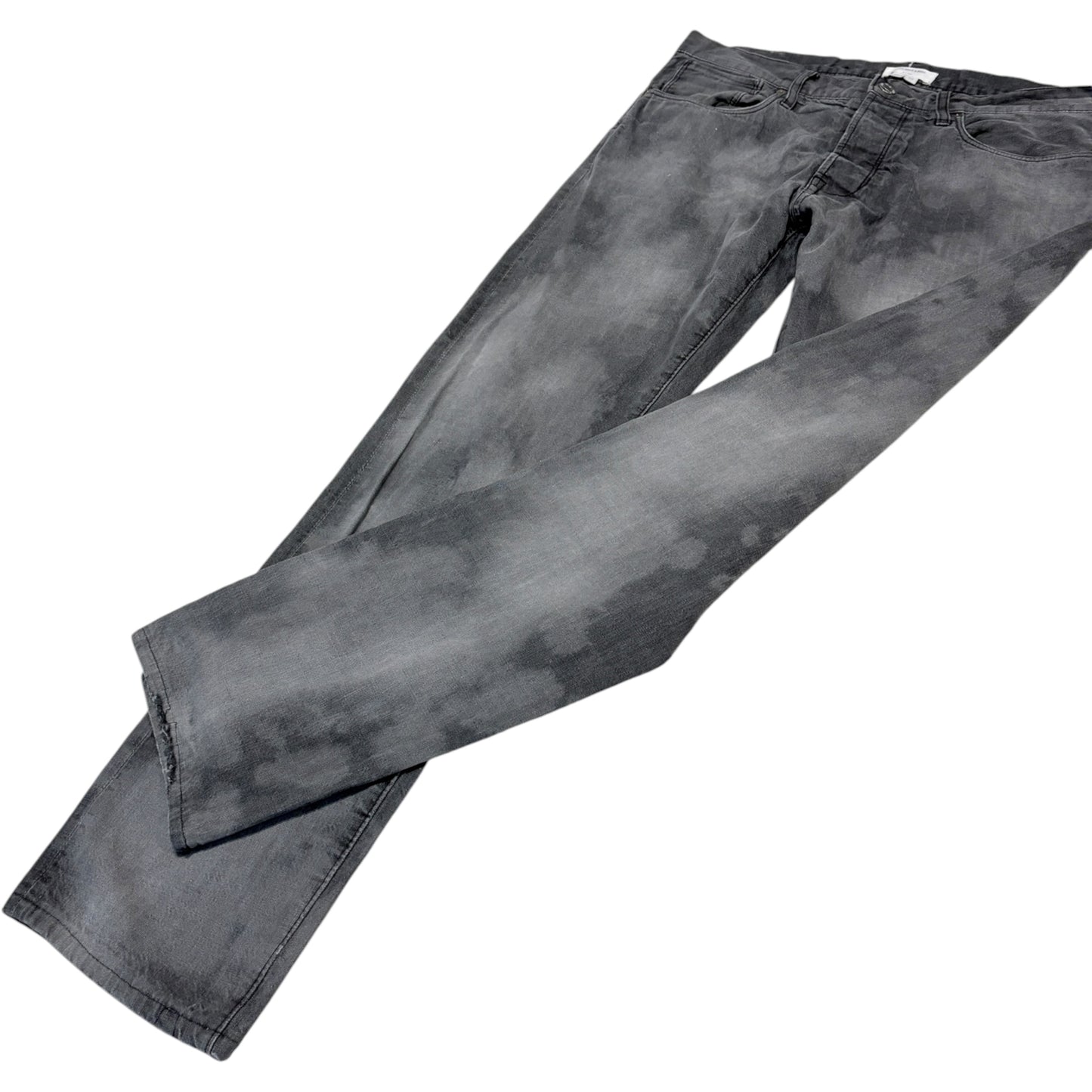 Helmut Lang ‘dark bleach’ 90s acid wash denim, made in USA