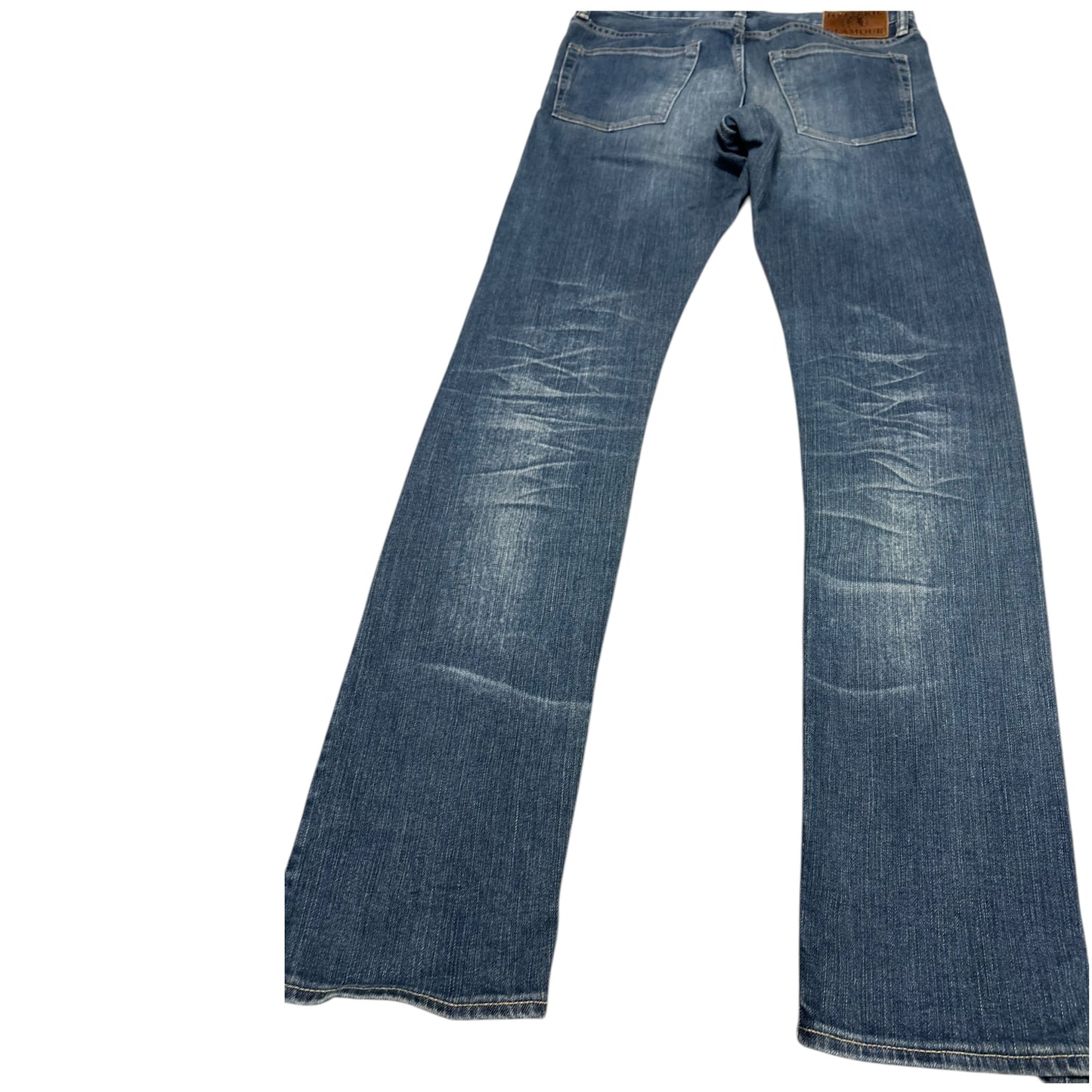 Hysteric Glamour 'V.I.P Club' fade wash studded pocket denim jeans