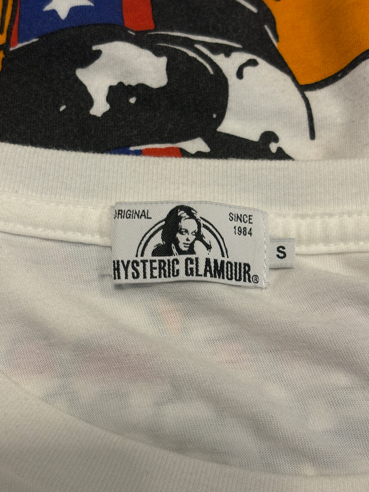 Hysteric Glamour ‘Lonestar’ white graphic  T-shirt