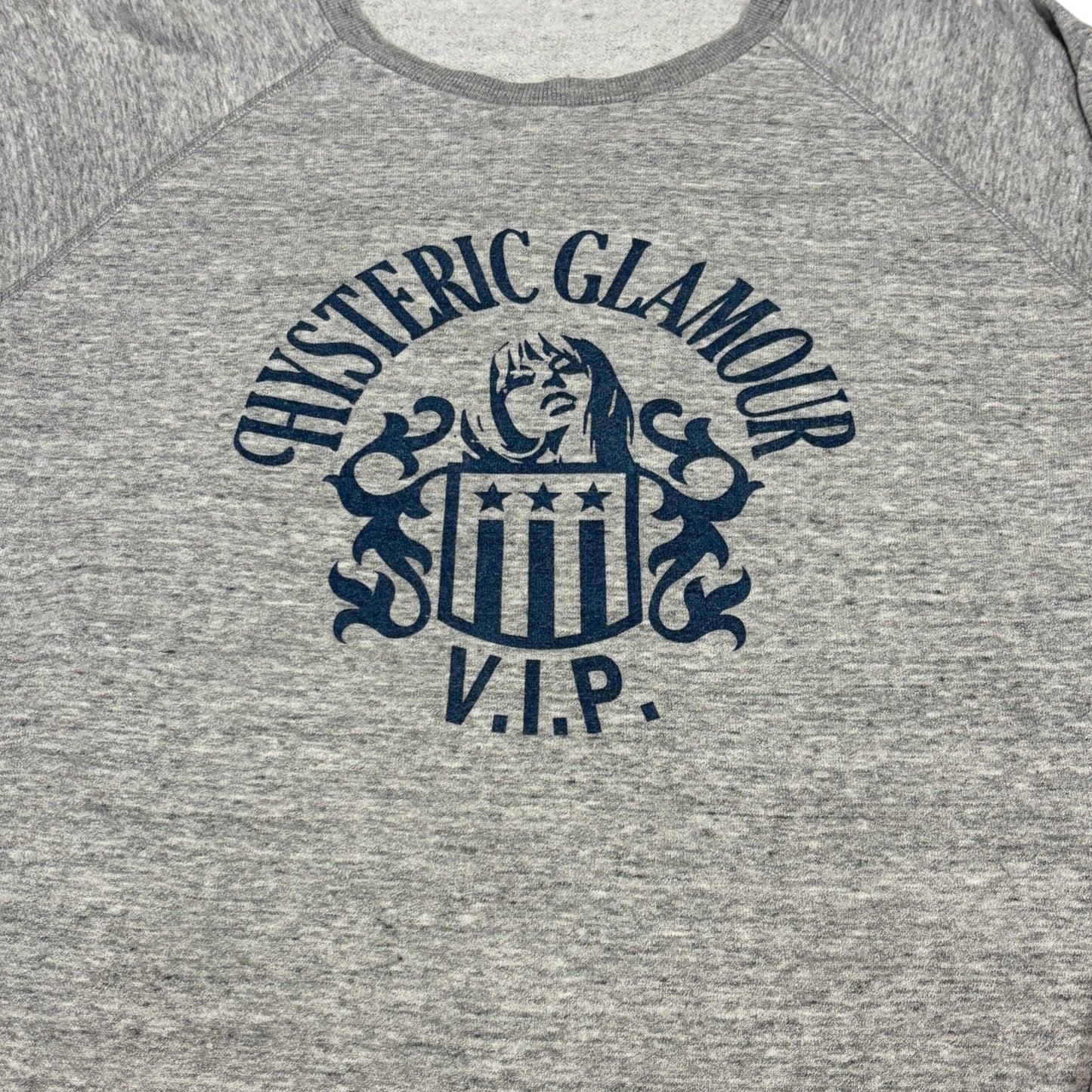Hysteric Glamour V.I.P grey longsleeve T-shirt