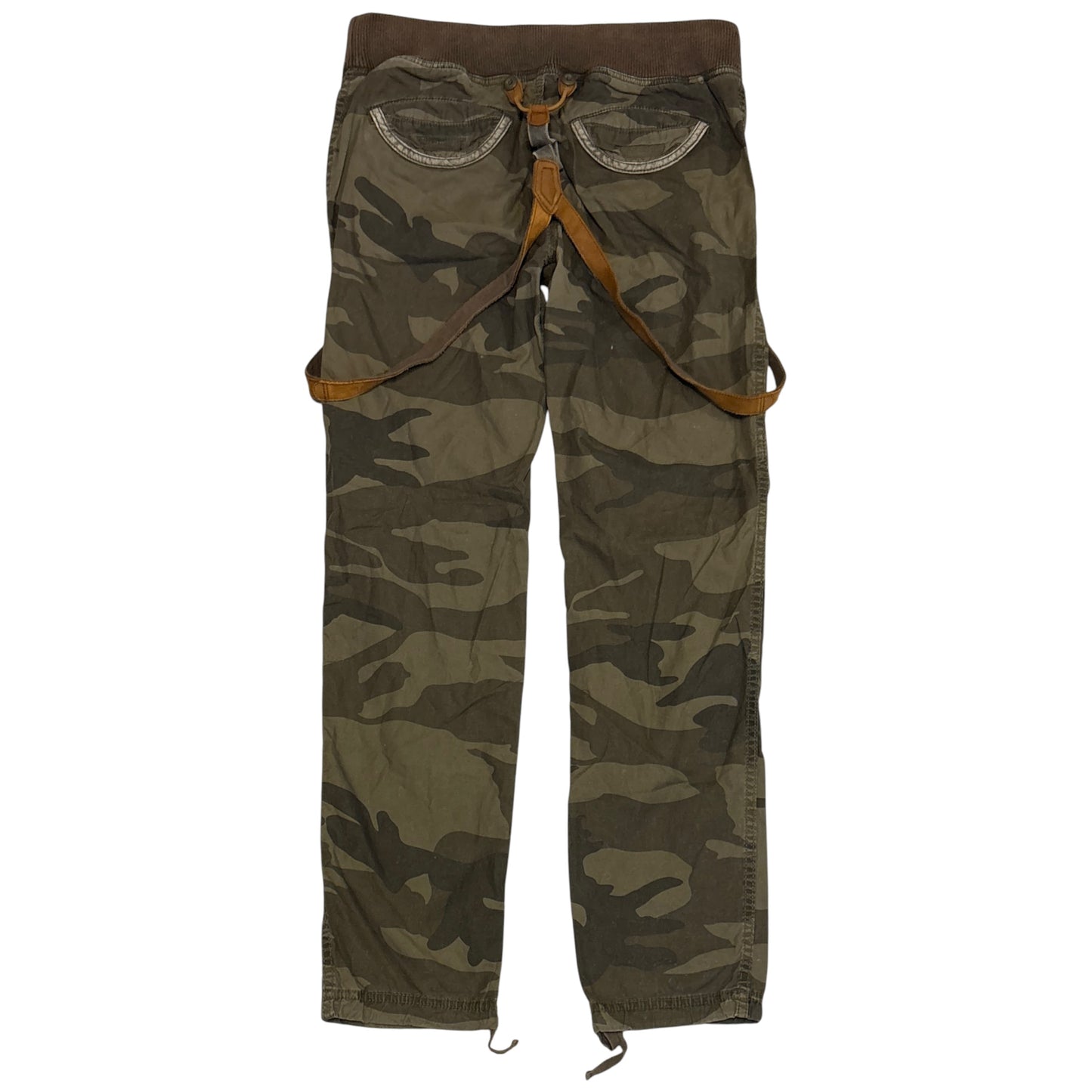 Goa camo parachute suspender cargo pants