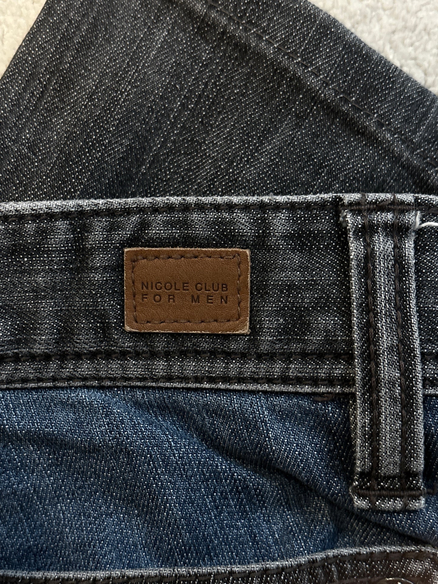 Nicole Club hybrid grey bootcut denim jeans