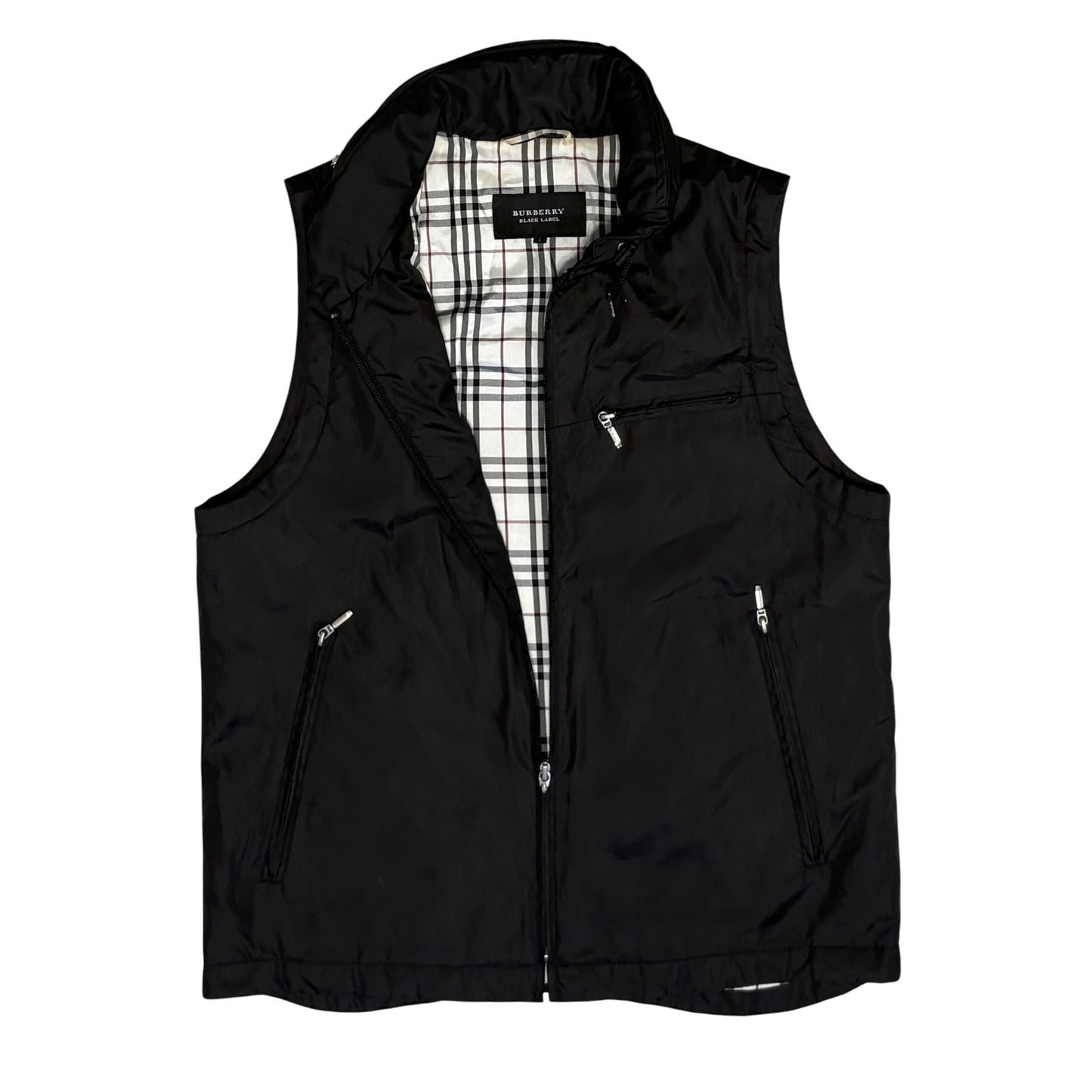 Burberry Black Label lightweight nylon gilet